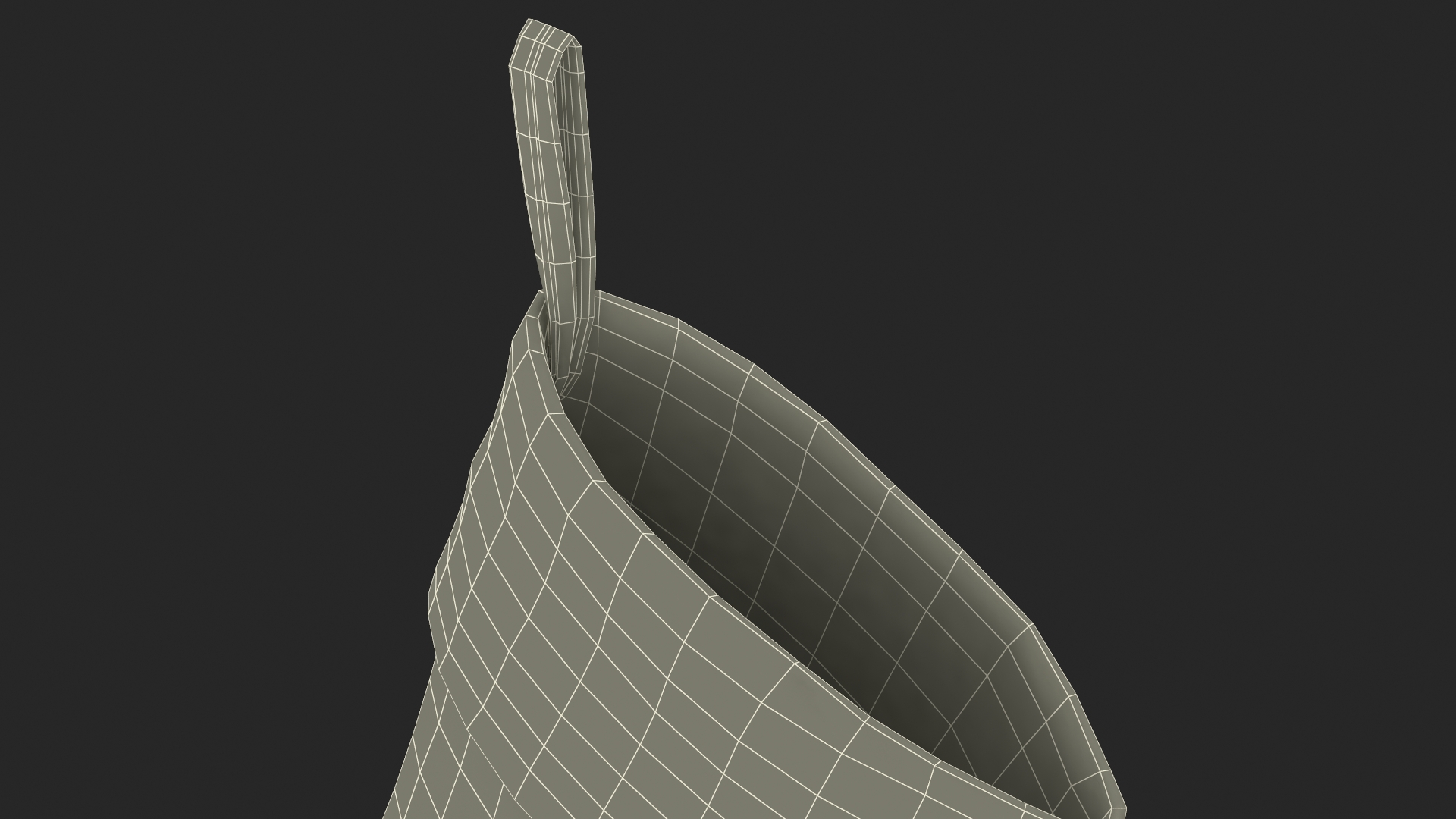 3D Christmas Stocking with Deer model