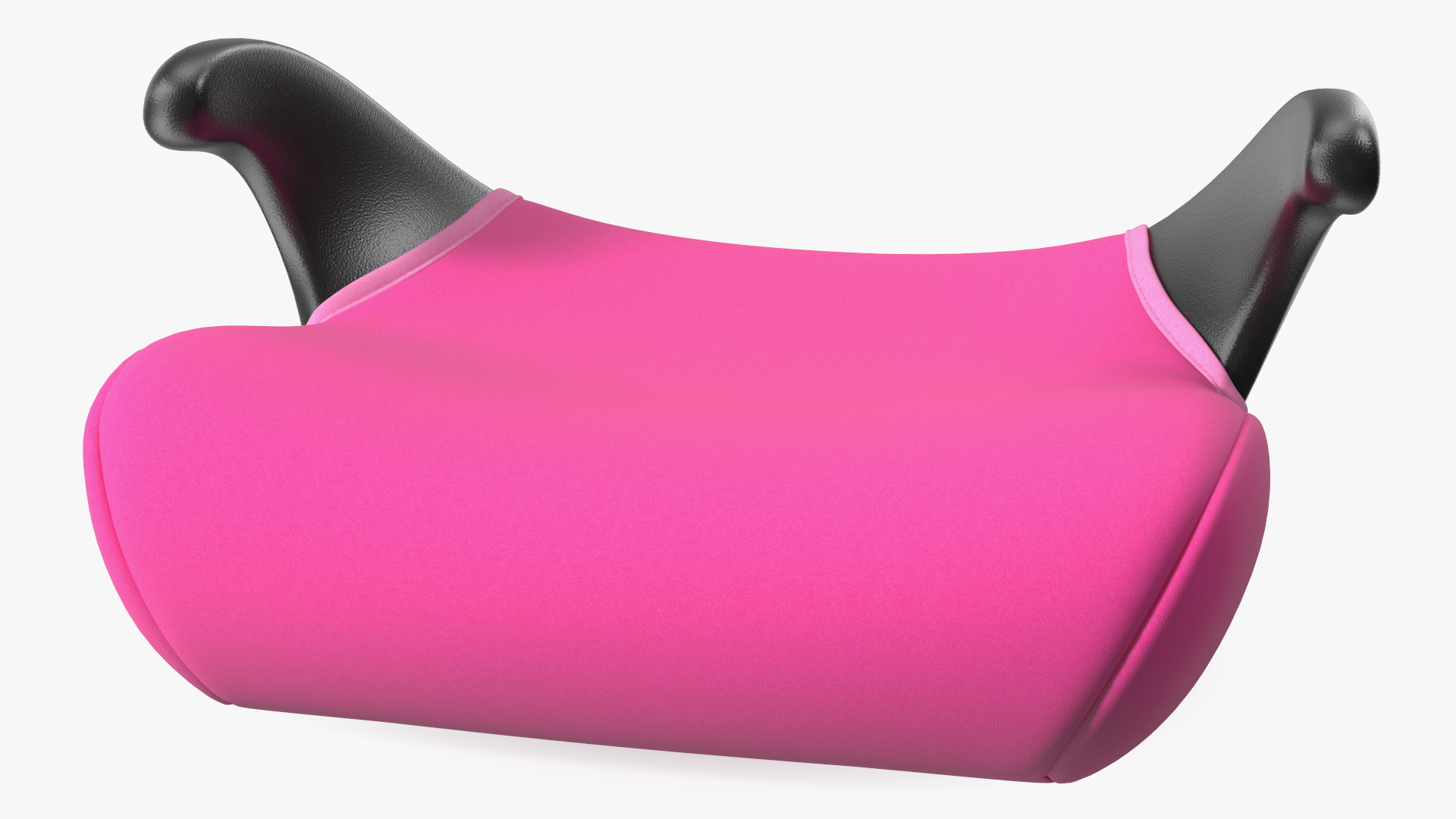 3D model Backless Booster Car Seat Pink