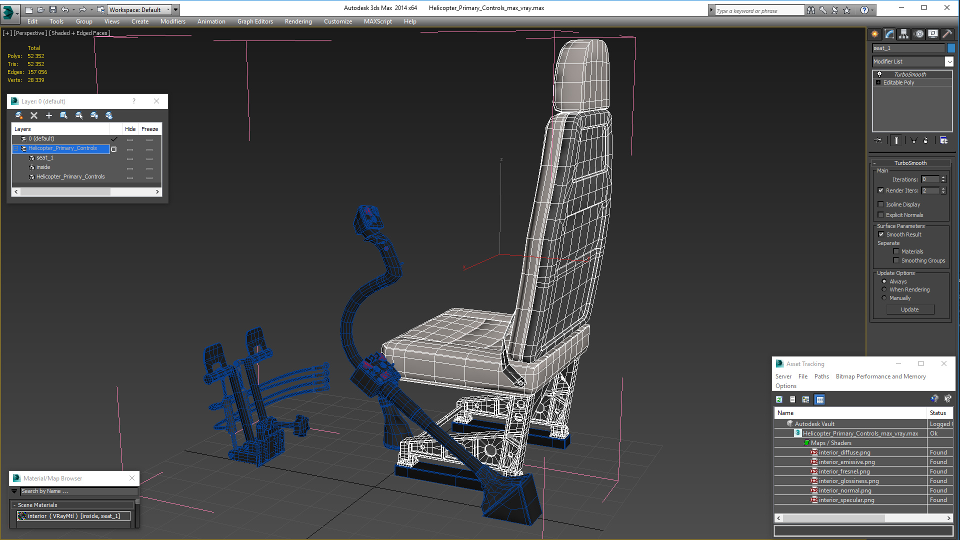 Helicopter Primary Controls 3D