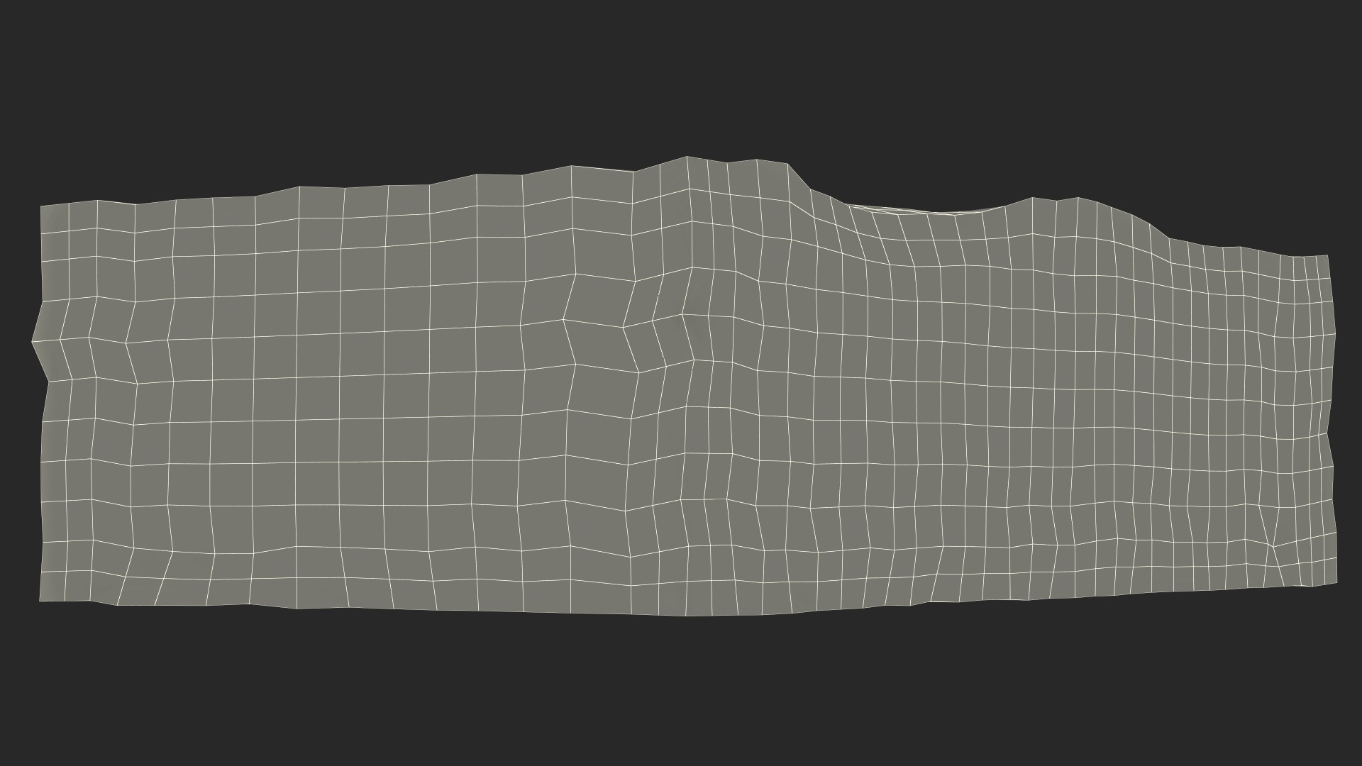 Handmade Clay Brick 3D model