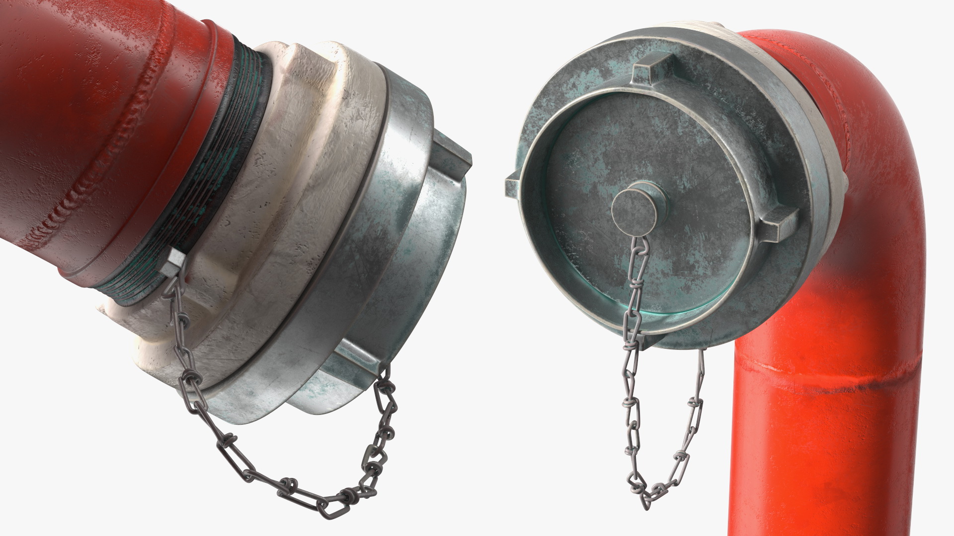 Pipe Fire Hydrant 3D