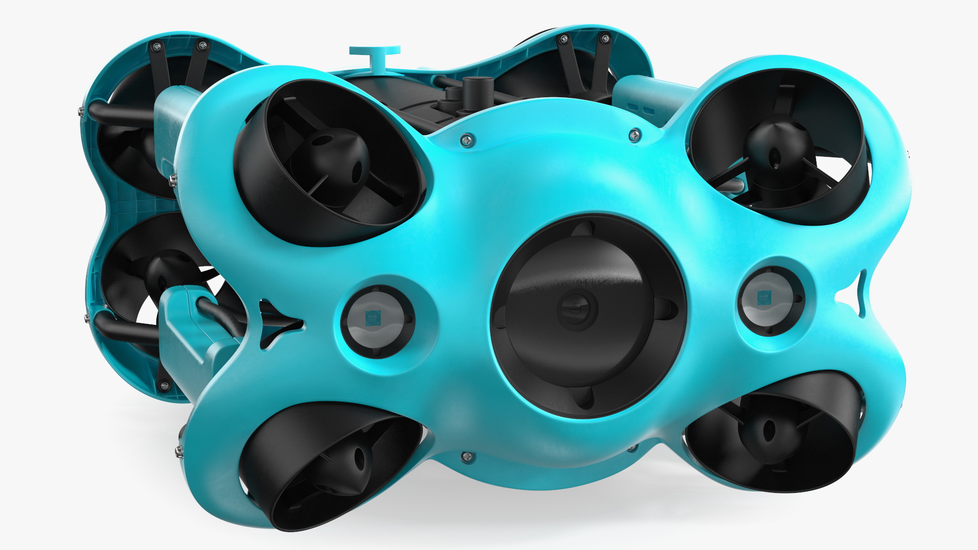 3D model Professional Underwater Drone Rigged for Maya