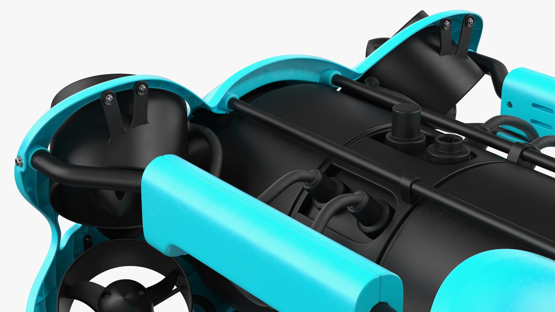 3D model Professional Underwater Drone Rigged for Maya
