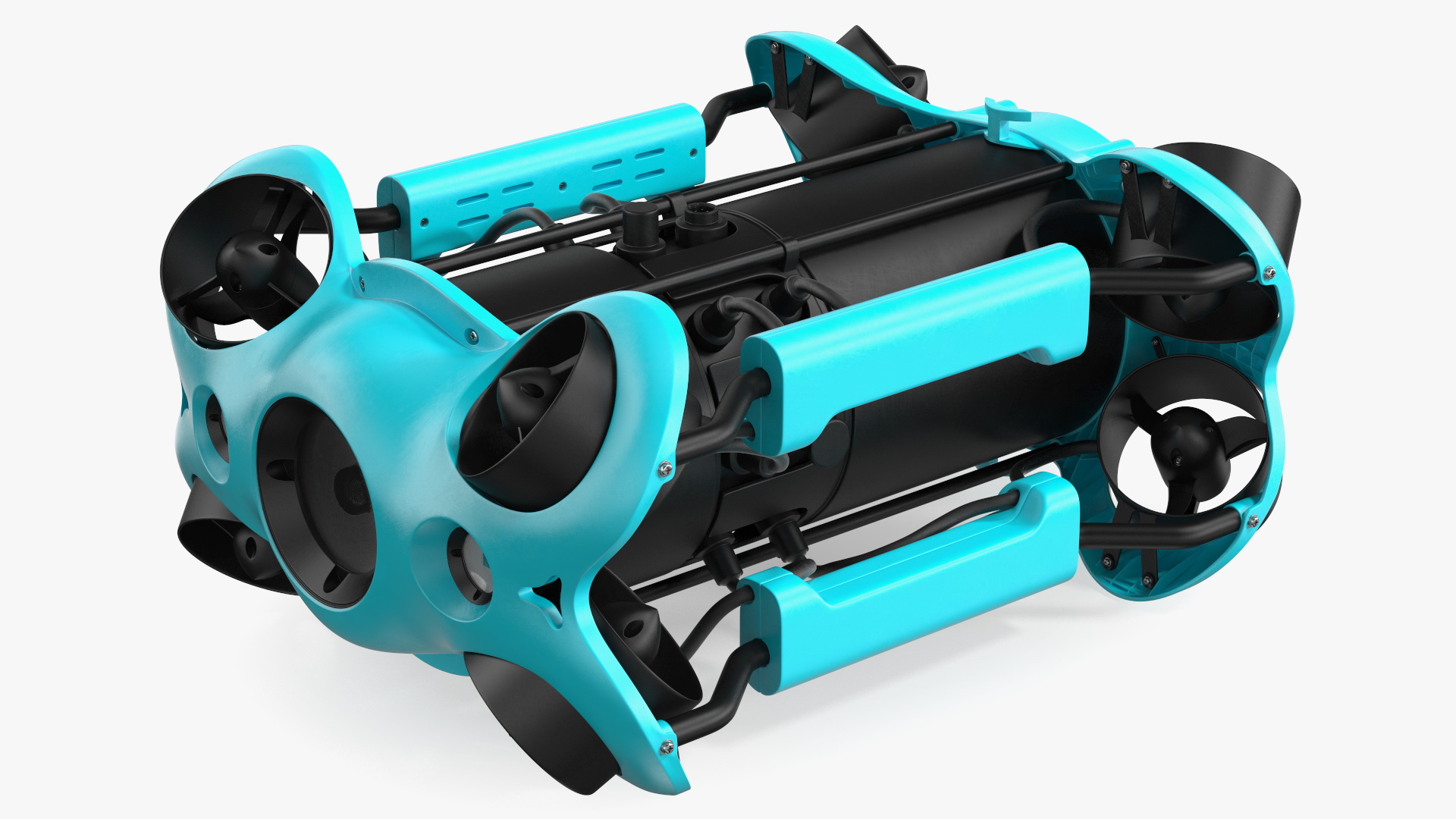 3D model Professional Underwater Drone Rigged for Maya