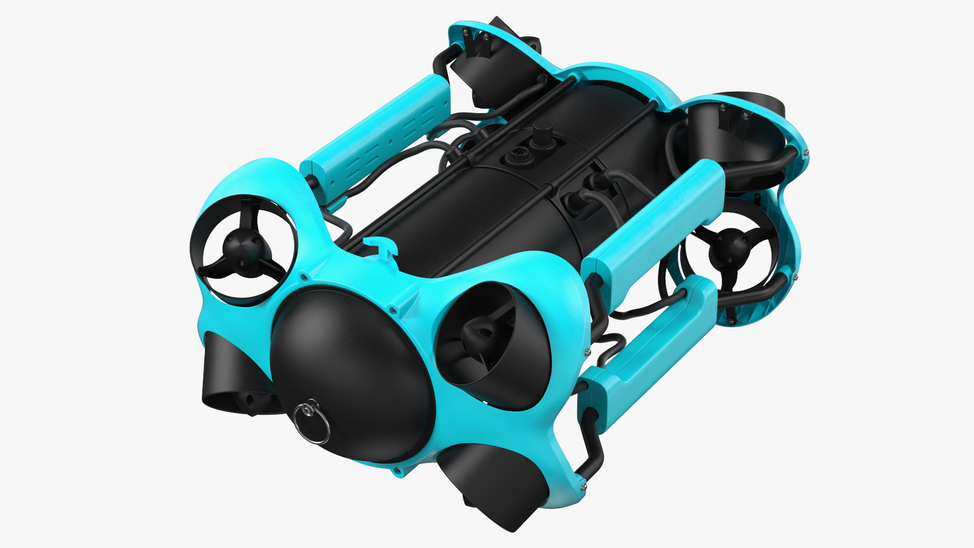 3D model Professional Underwater Drone Rigged for Maya