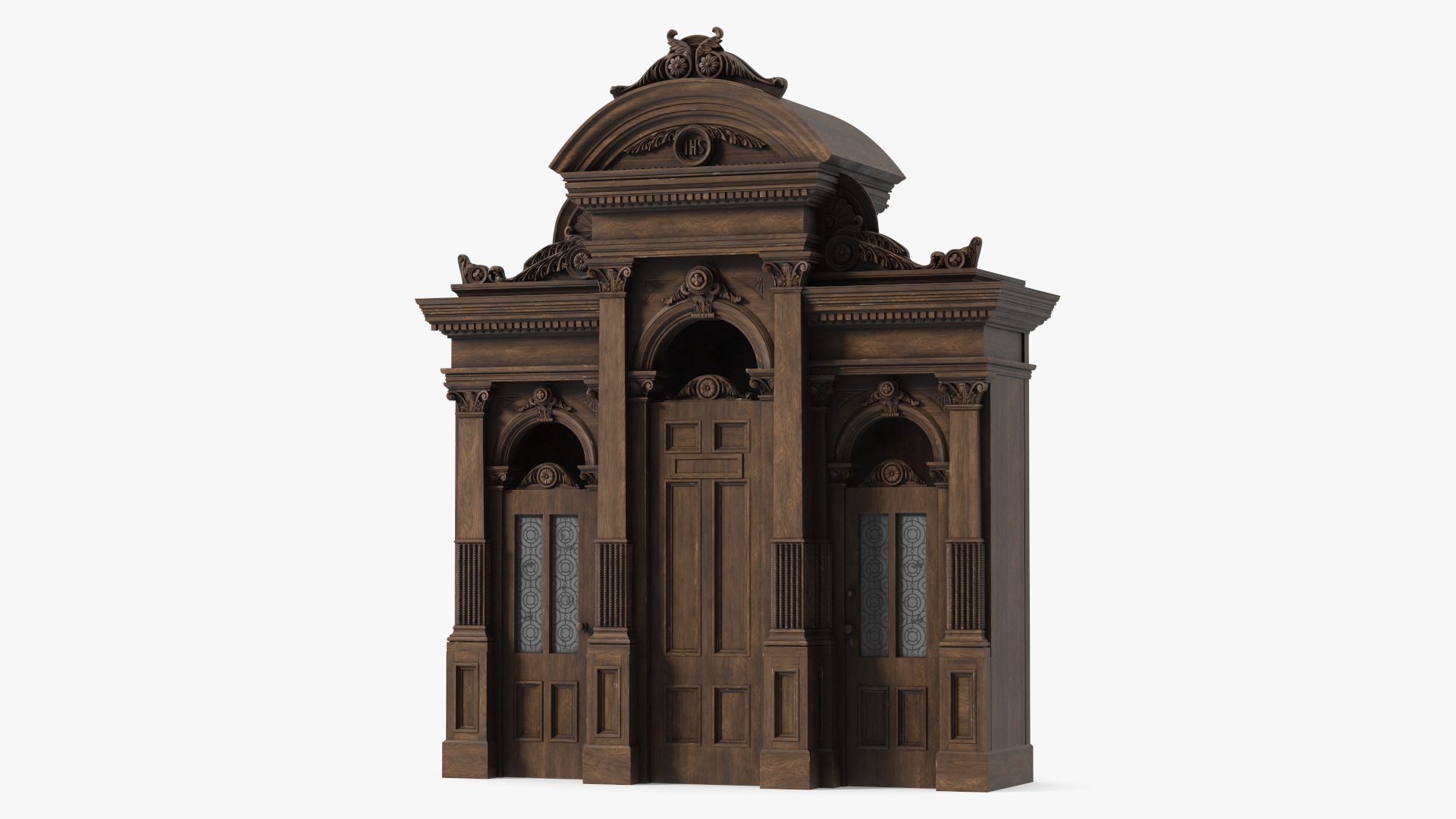 3D Confessional Booth model
