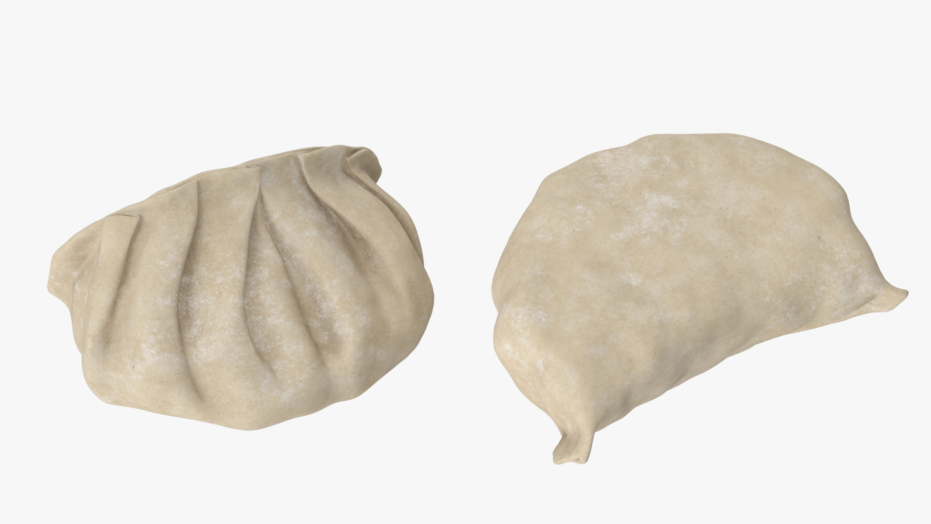 3D model Chinese Dumpling Raw