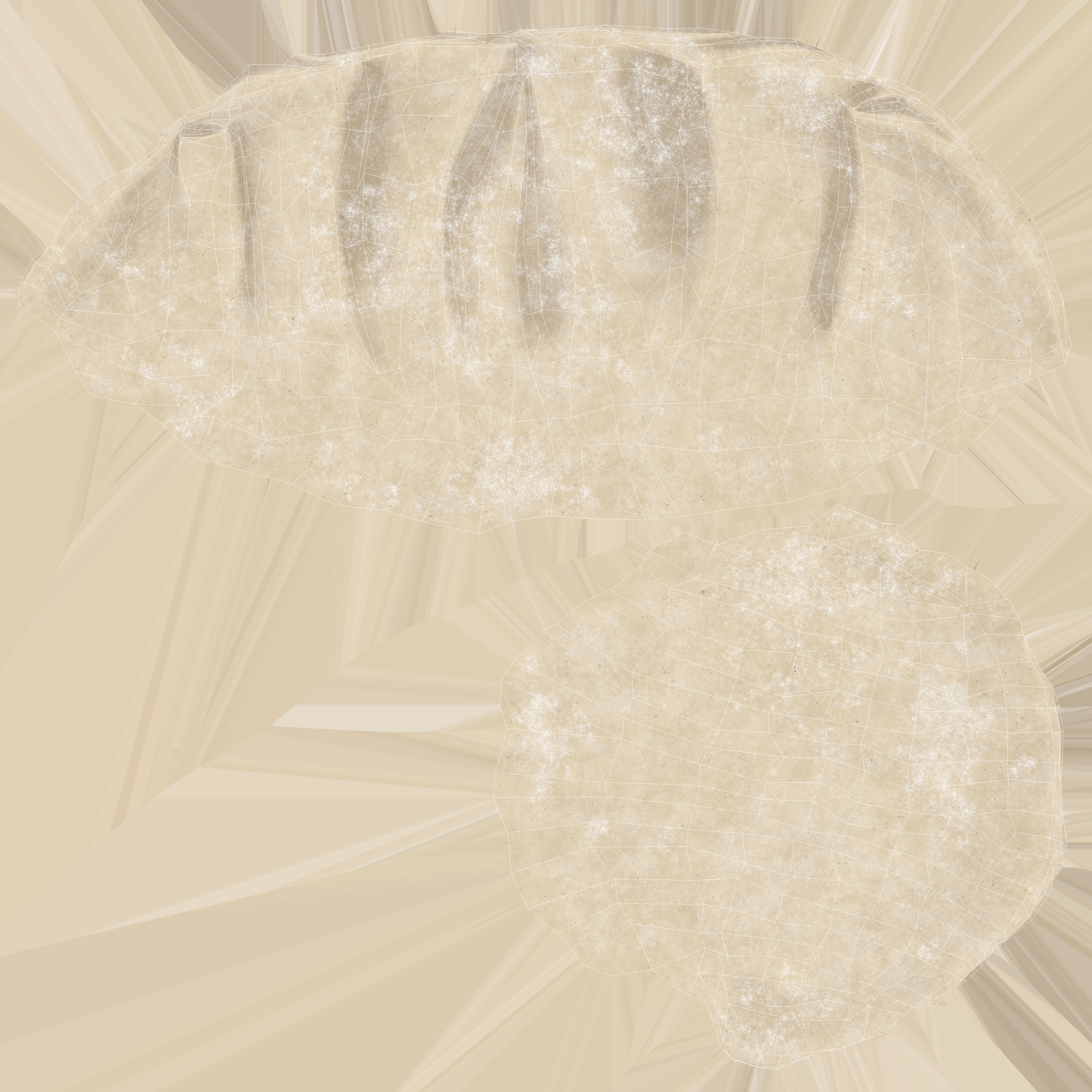 3D model Chinese Dumpling Raw