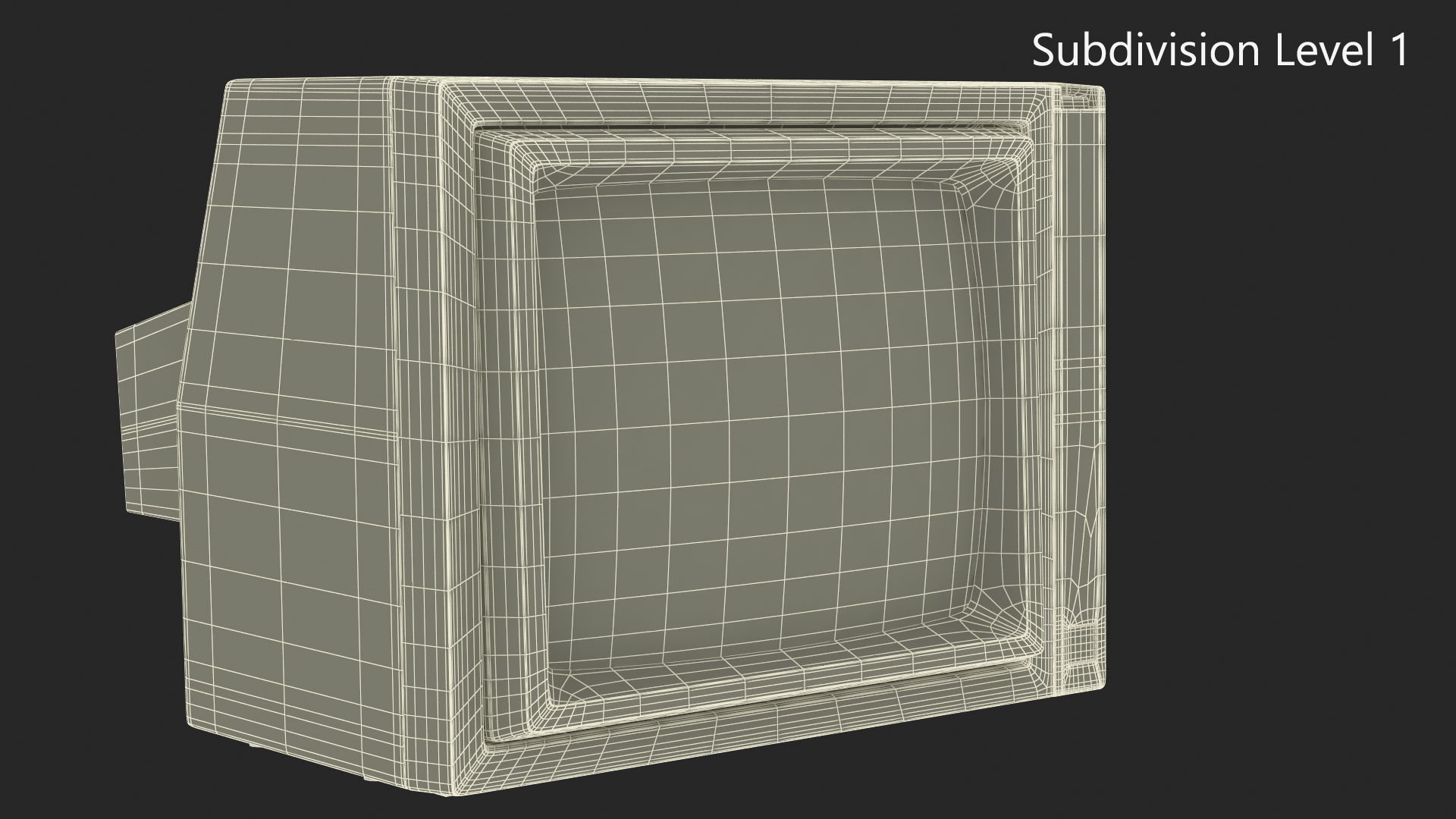 3D Vintage Apple Monitor