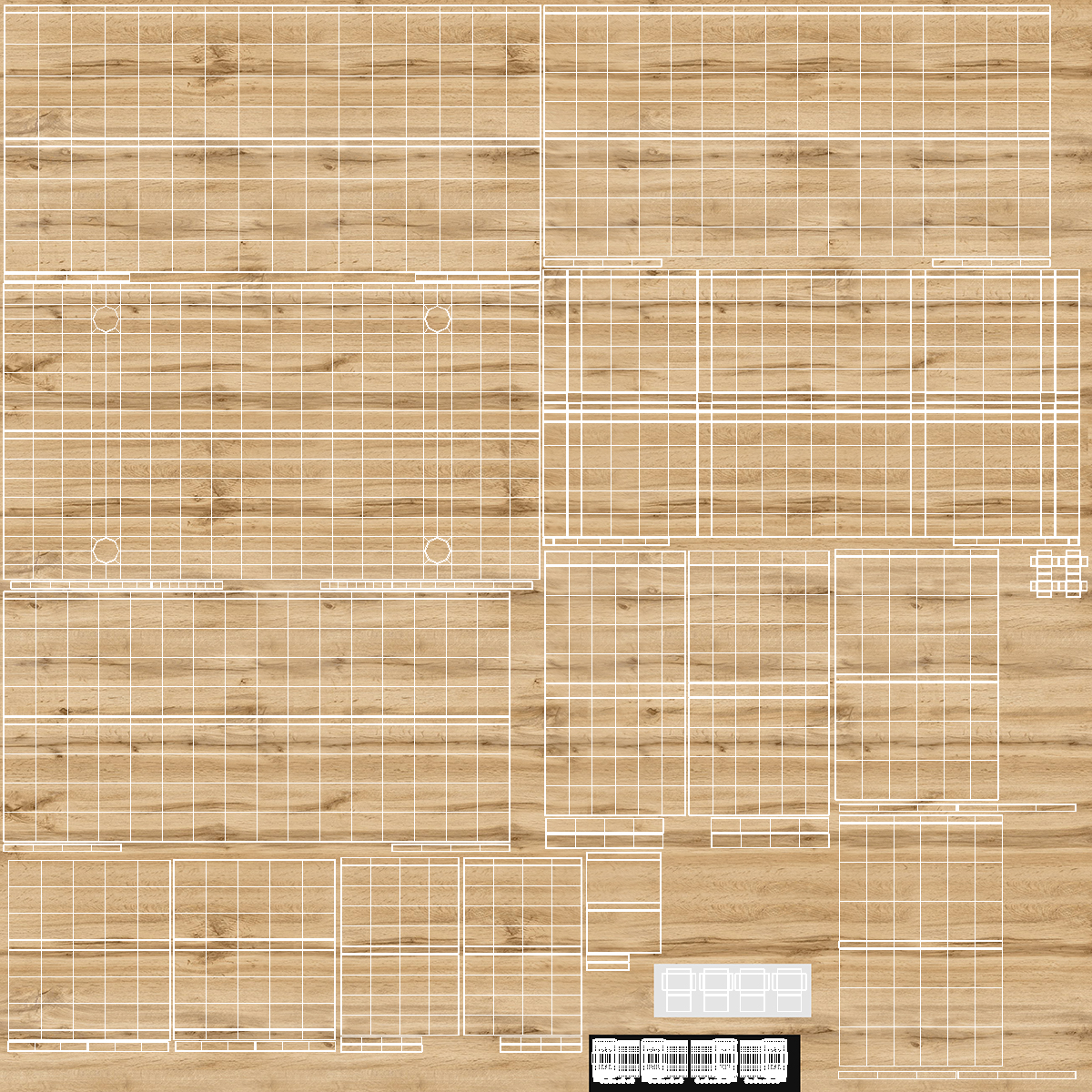 Modern TV Cabinet 3D