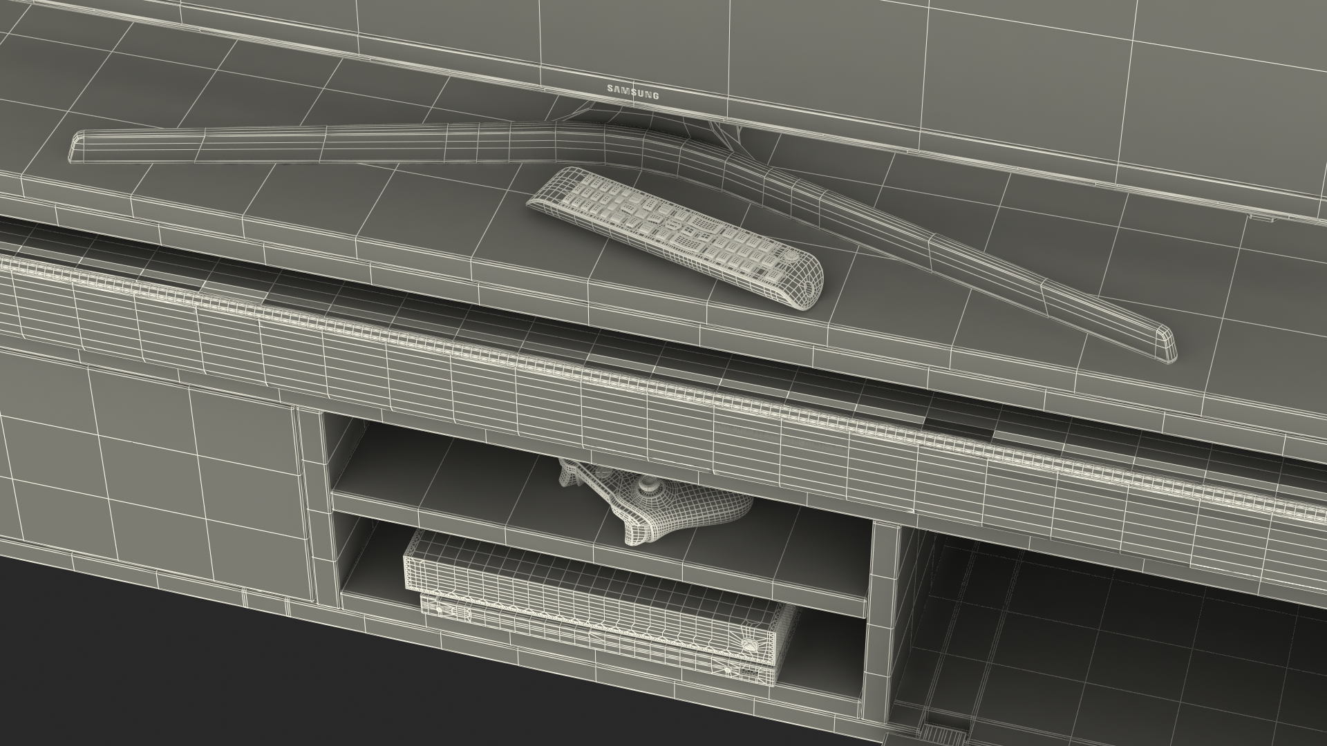 Modern TV Cabinet 3D