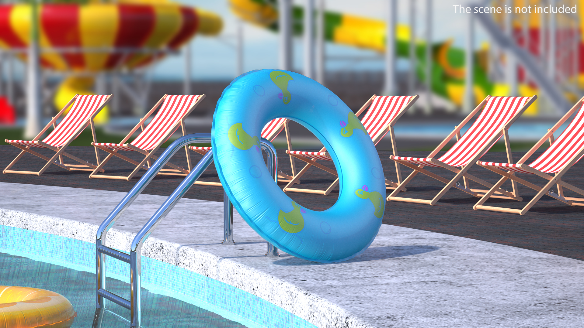 3D Inflatable Pool Float Ring