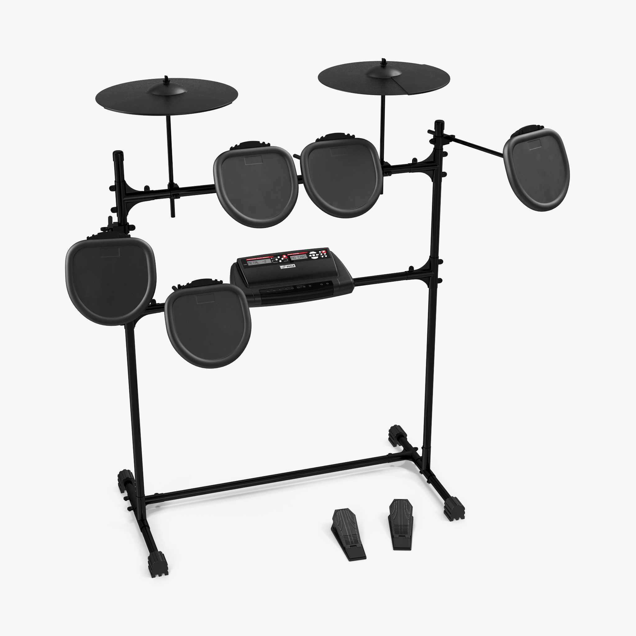 Professional Electric Drum Kit Pyle Pro PED04 3D Model