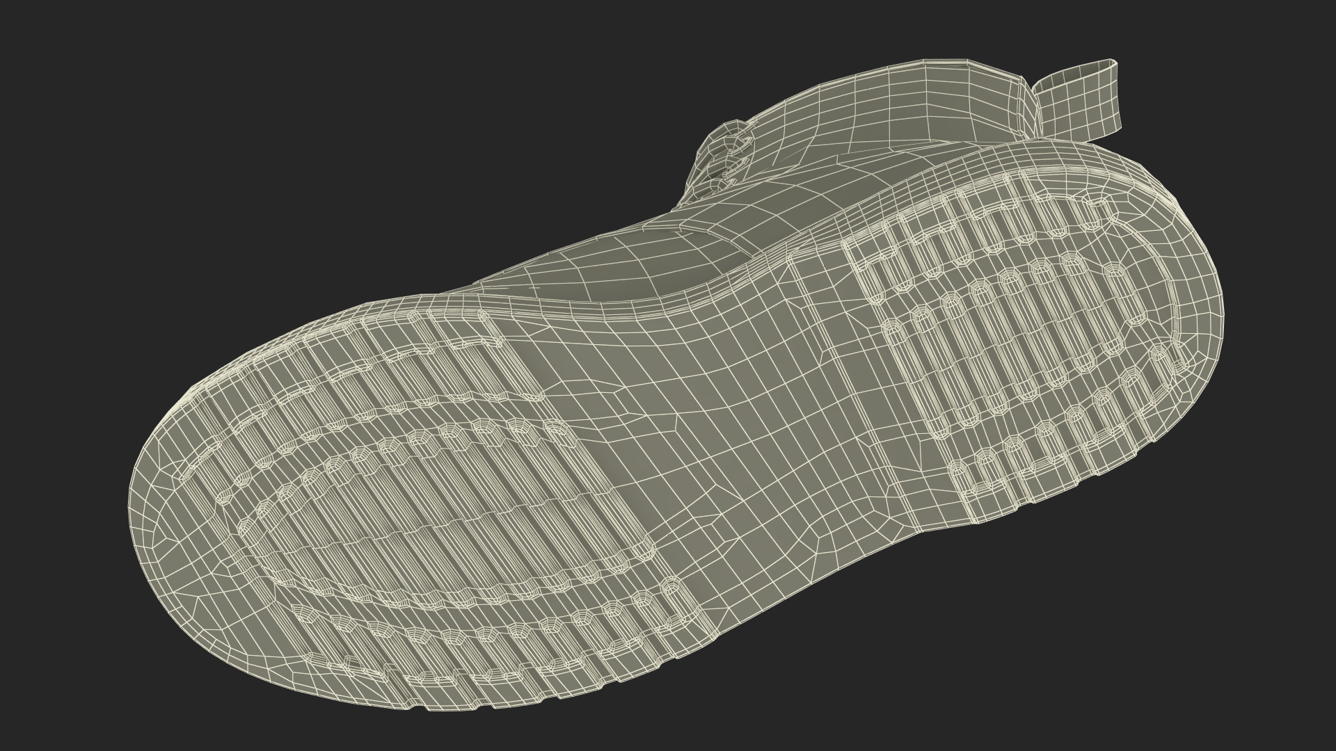 3D Dr Martens 1460 Smooth Black model