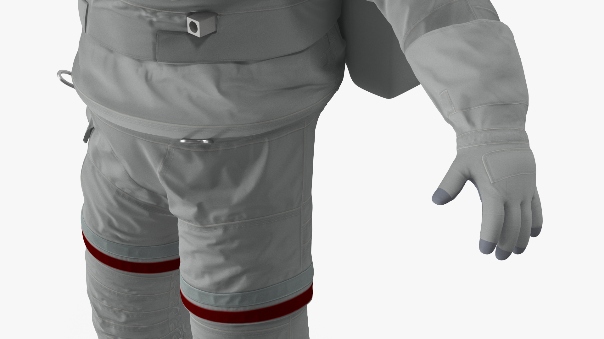 Astronaut Spacesuit with Portable Life Support System Rigged for Maya 3D model