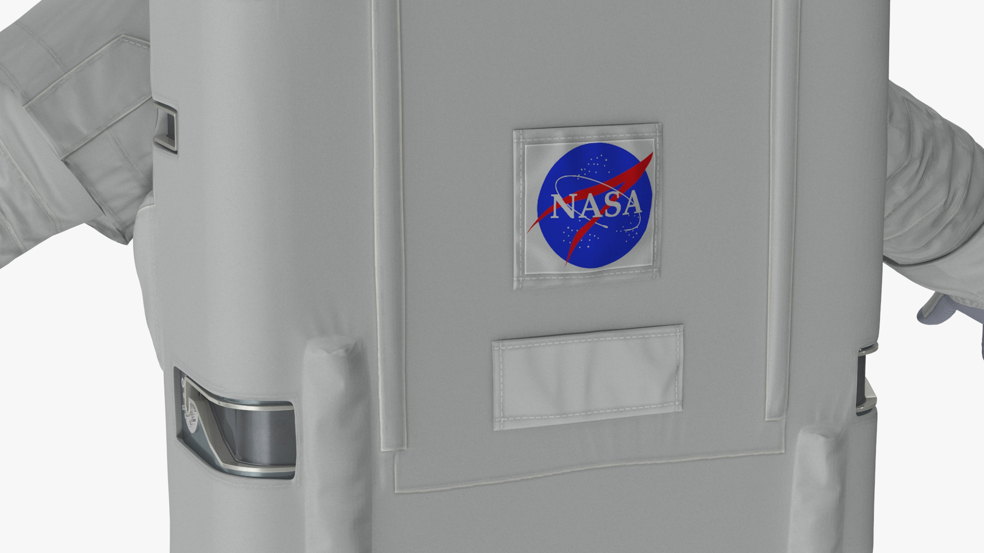 Astronaut Spacesuit with Portable Life Support System Rigged for Maya 3D model