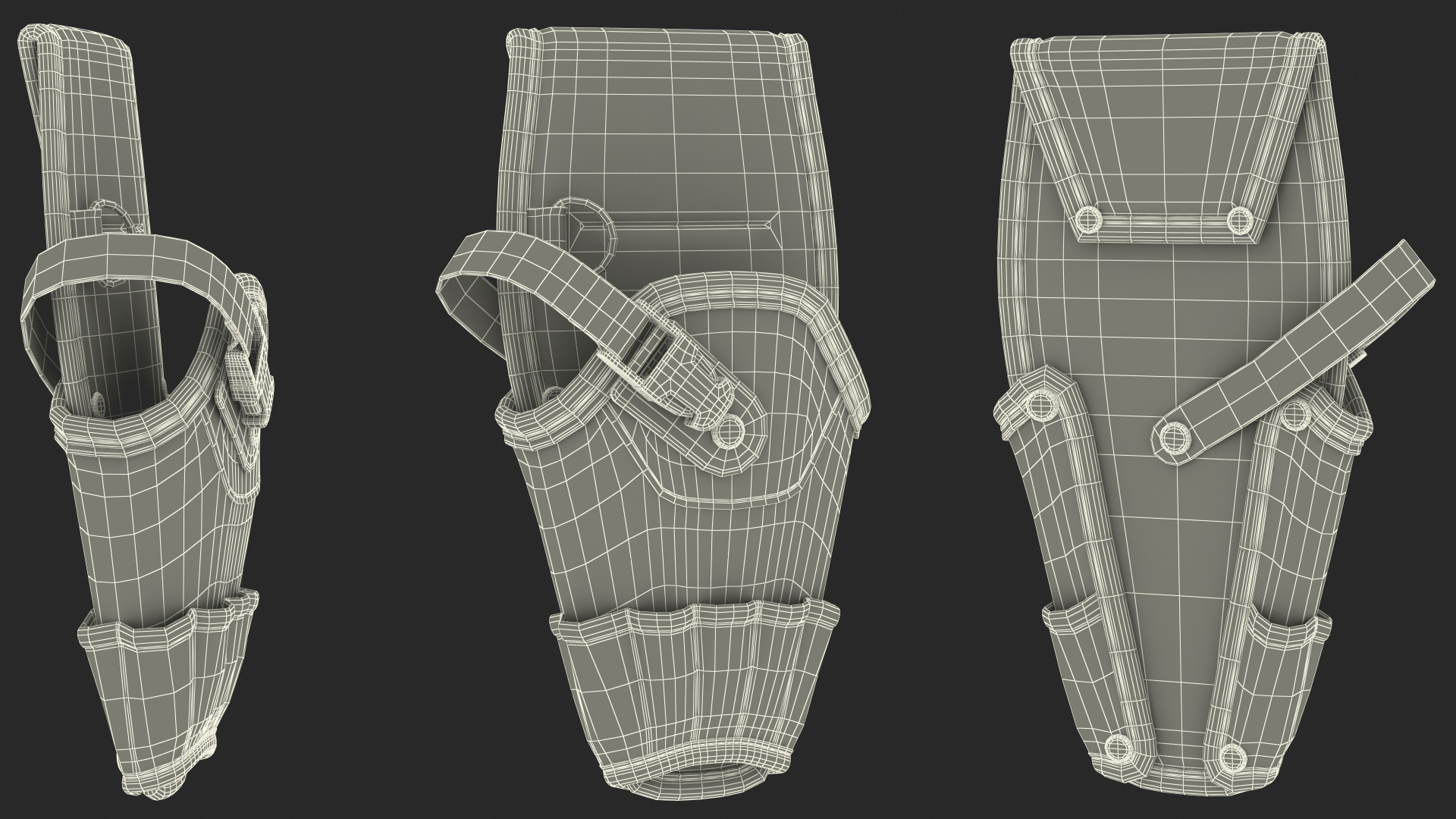 Cordless Drill Holster 3D