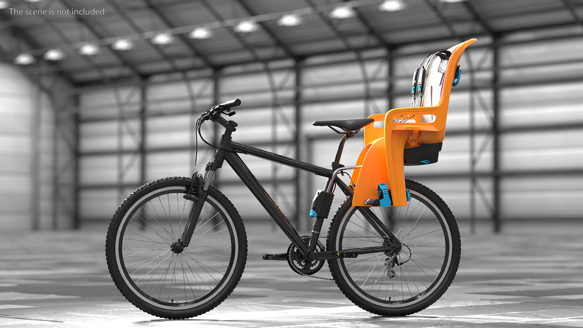 3D Thule RideAlong Child Bike Seat