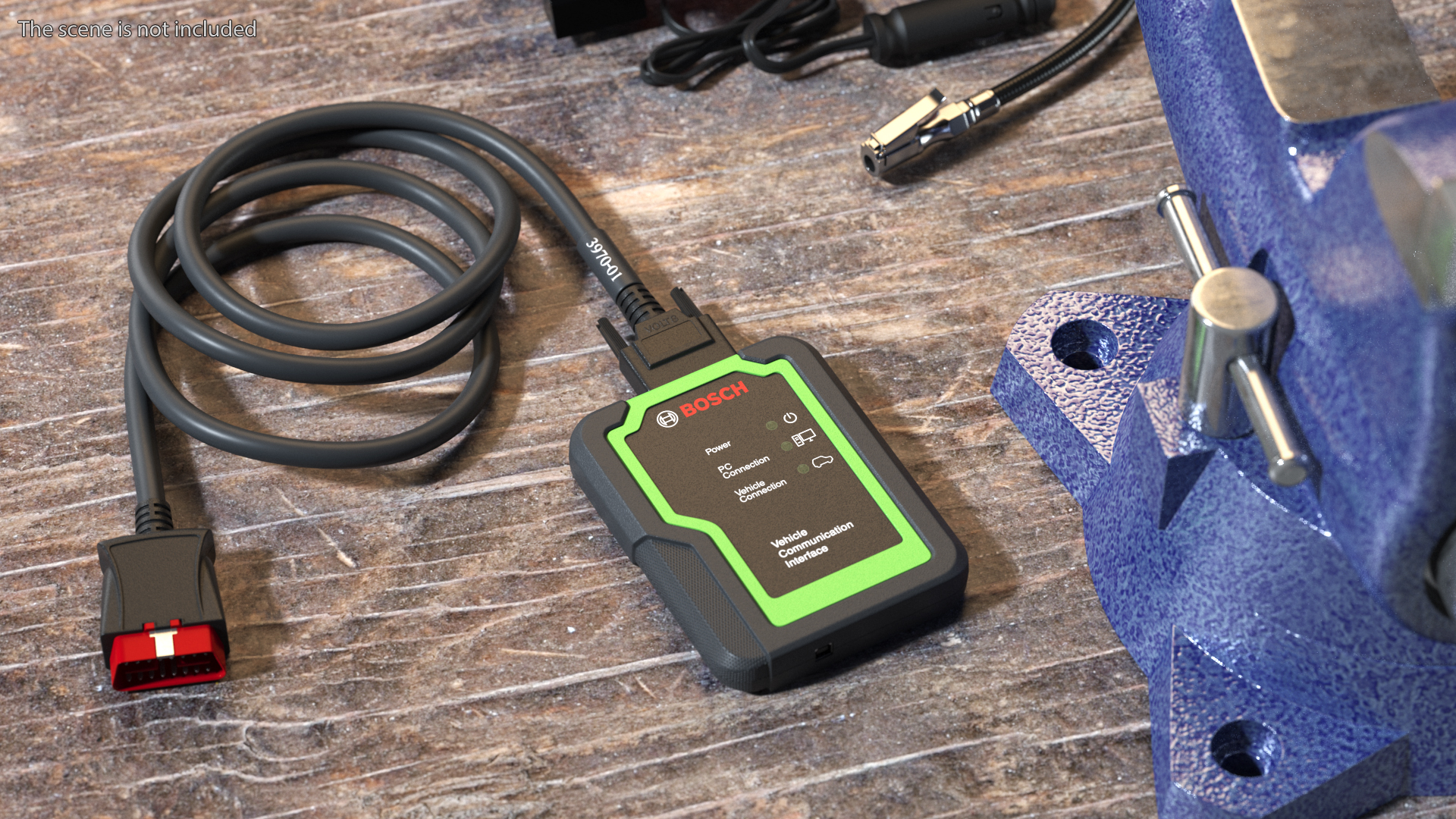 3D Bosch ADS 625 Diagnostic Scan Tool OFF model
