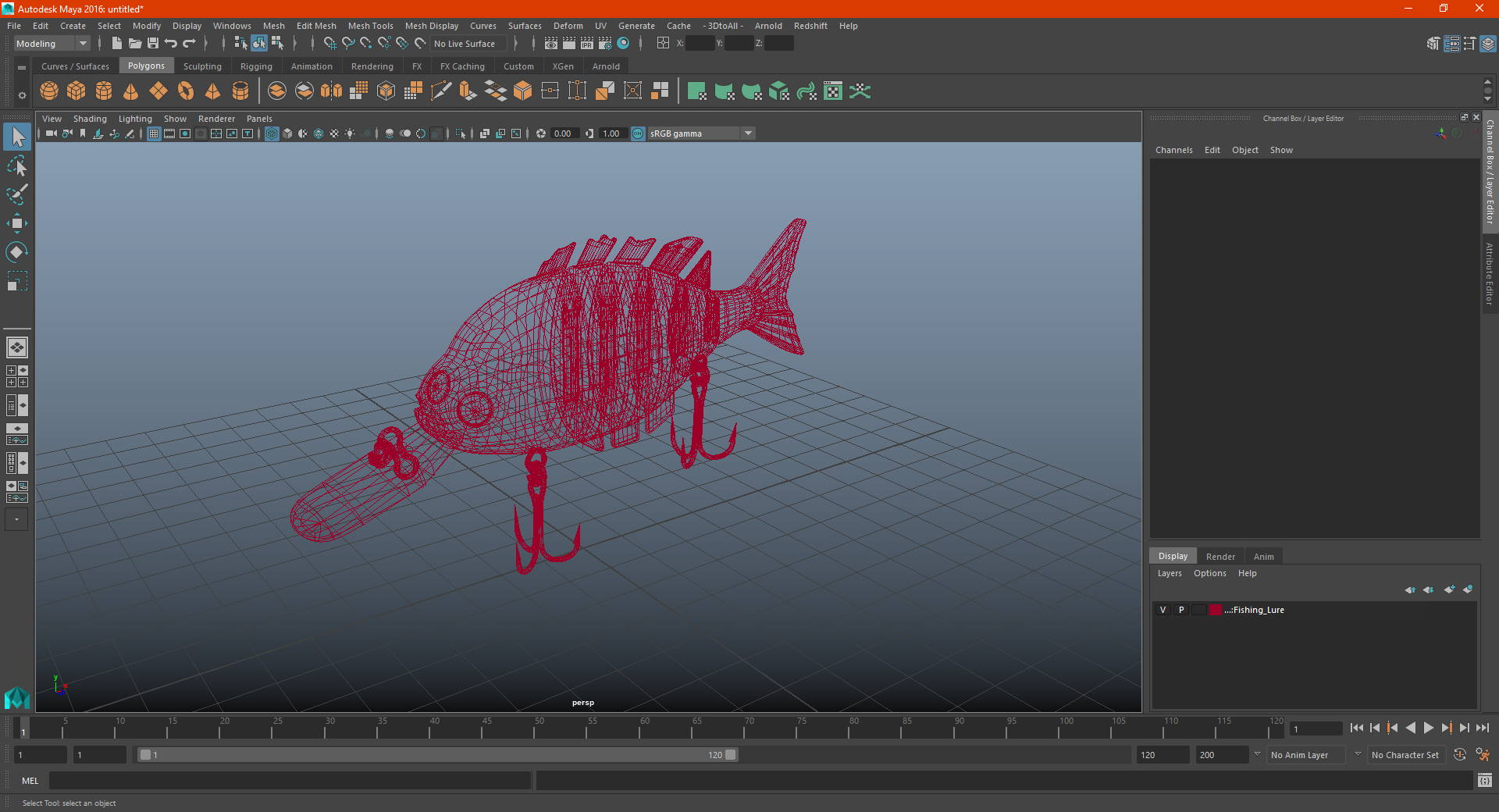 Fishing Lure 3D