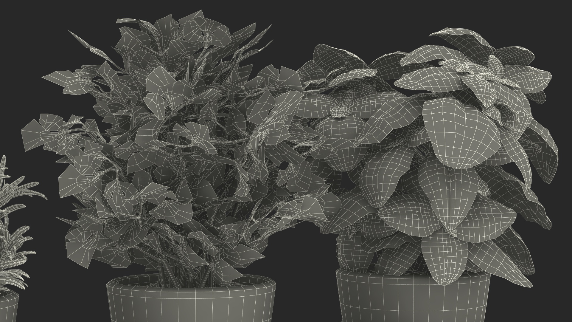 Herbs in Trio Stoneware Pot Sagaform Green 3D
