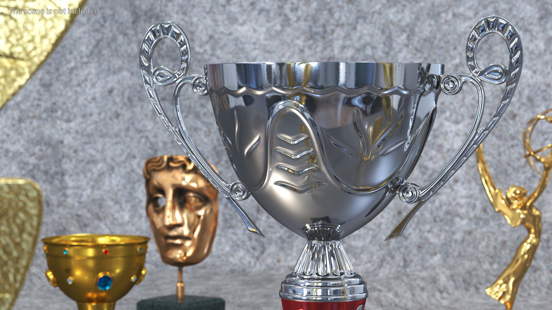 3D Metal Sports Cup