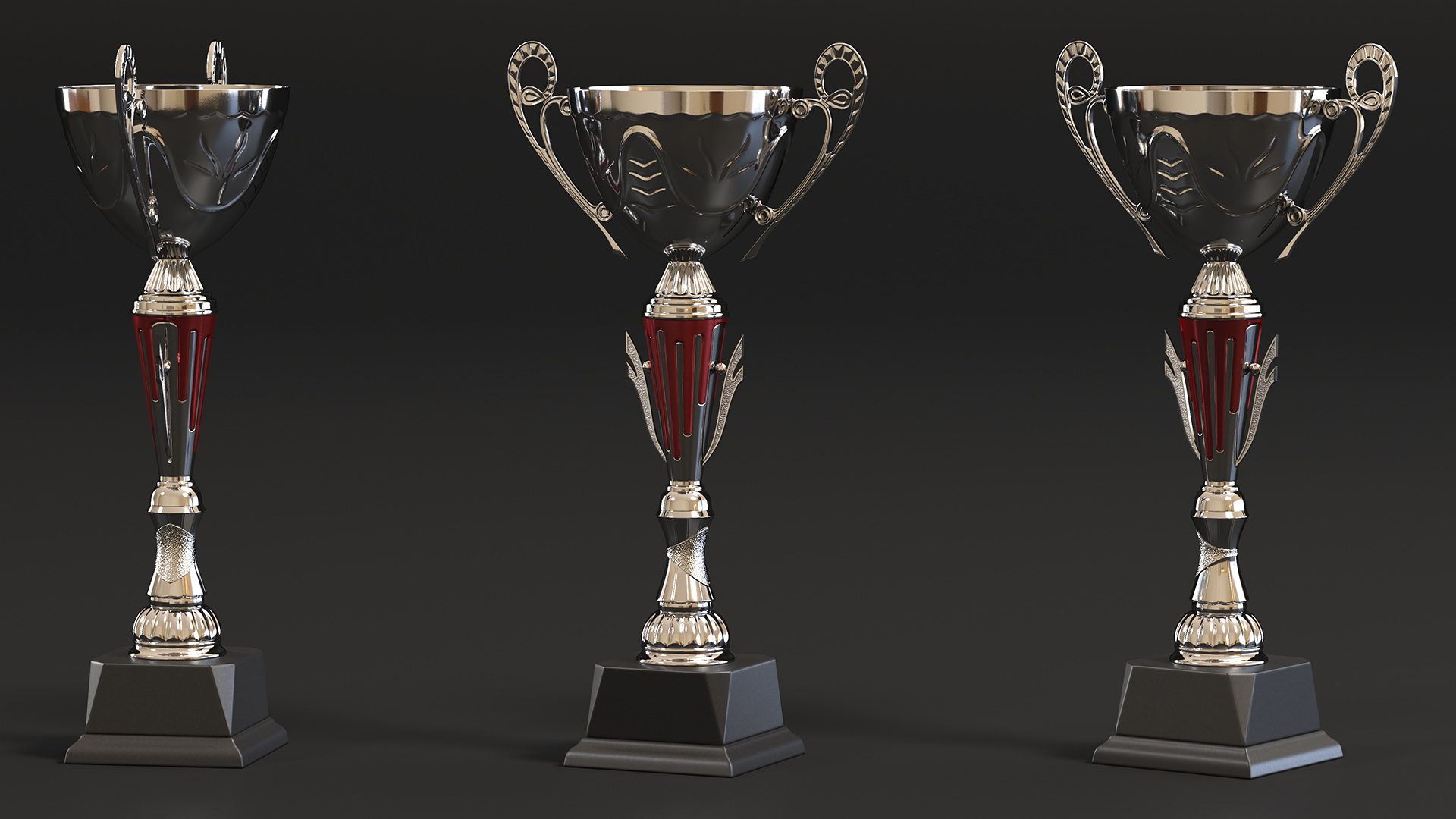 3D Metal Sports Cup