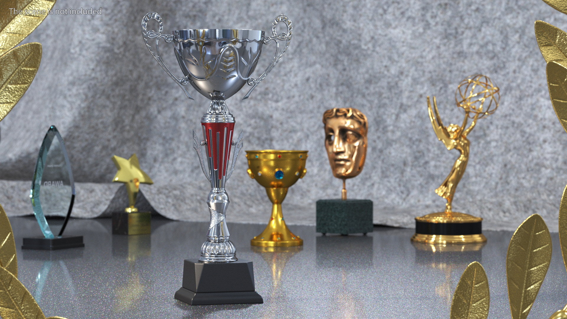 3D Metal Sports Cup