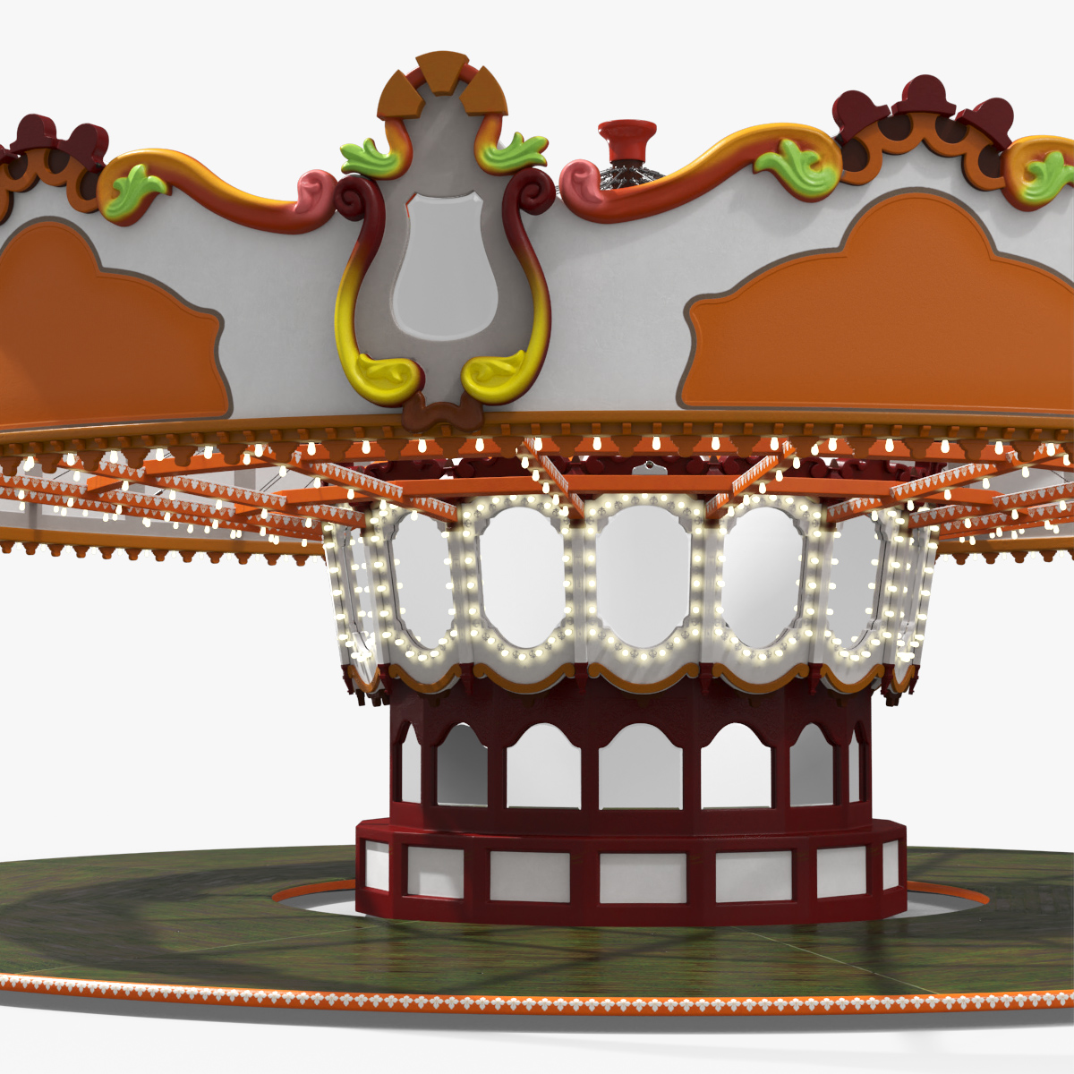 Deserted Park Carousel