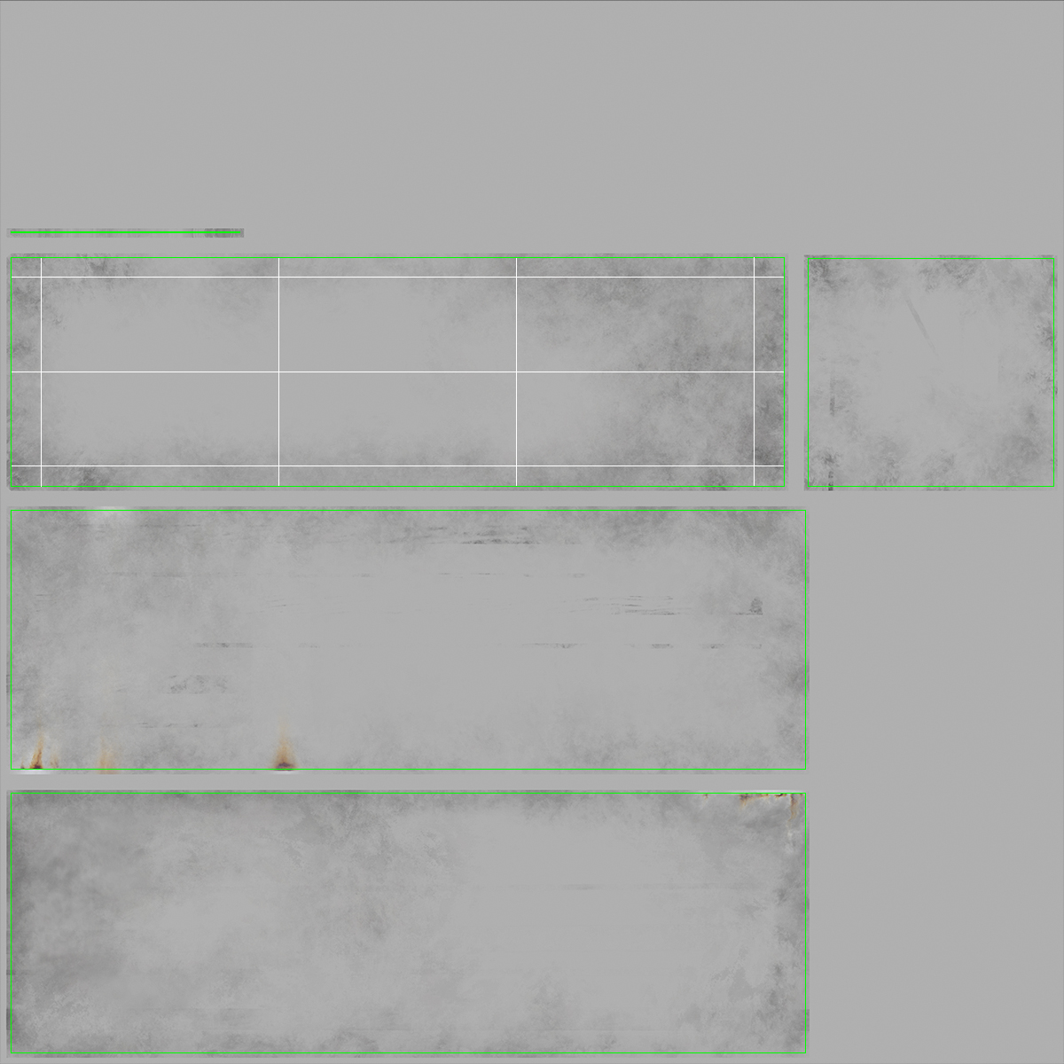 Large Cargo Box Truck Simple Interior 3D