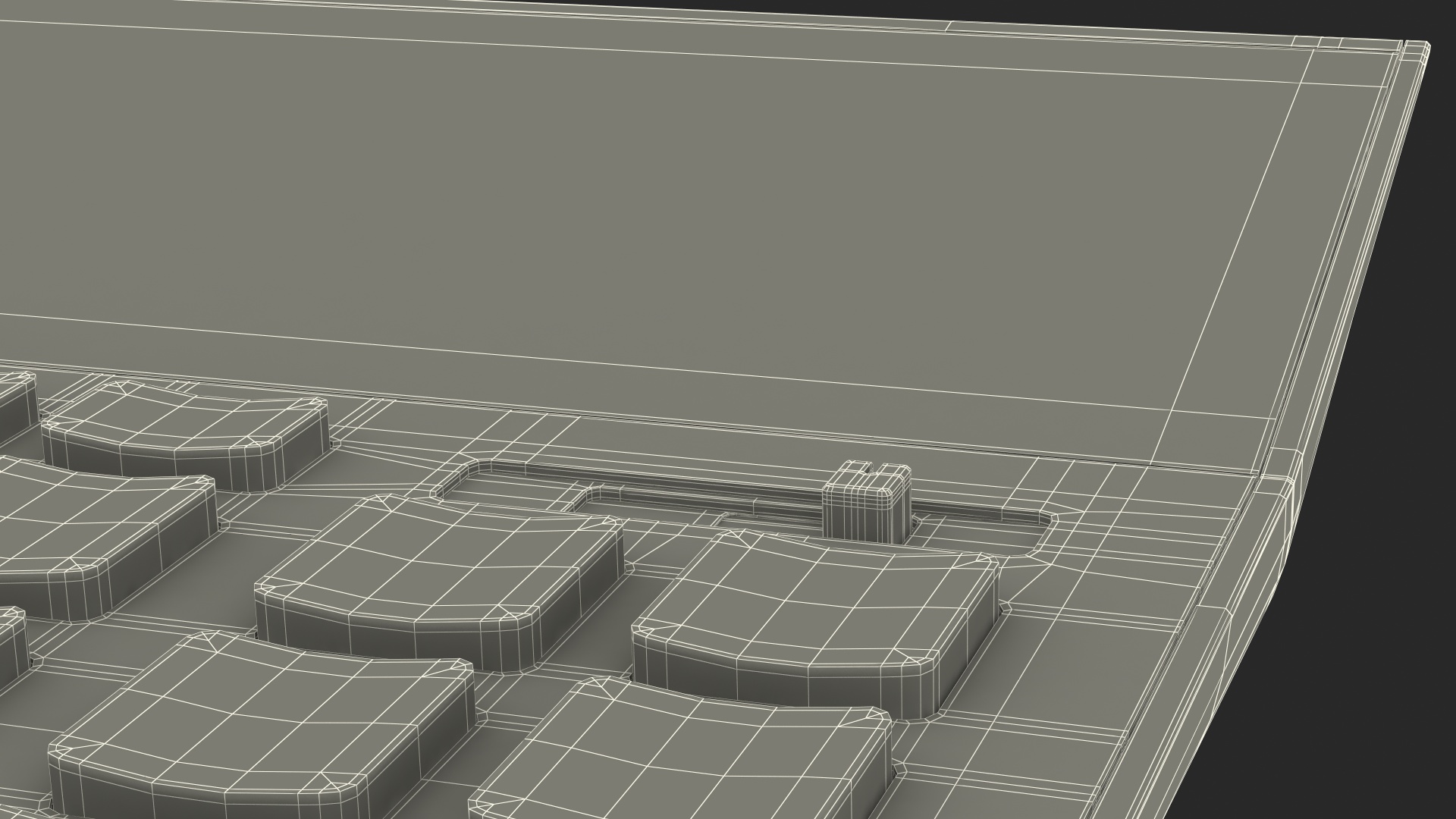 3D Grey Calculator Generic model