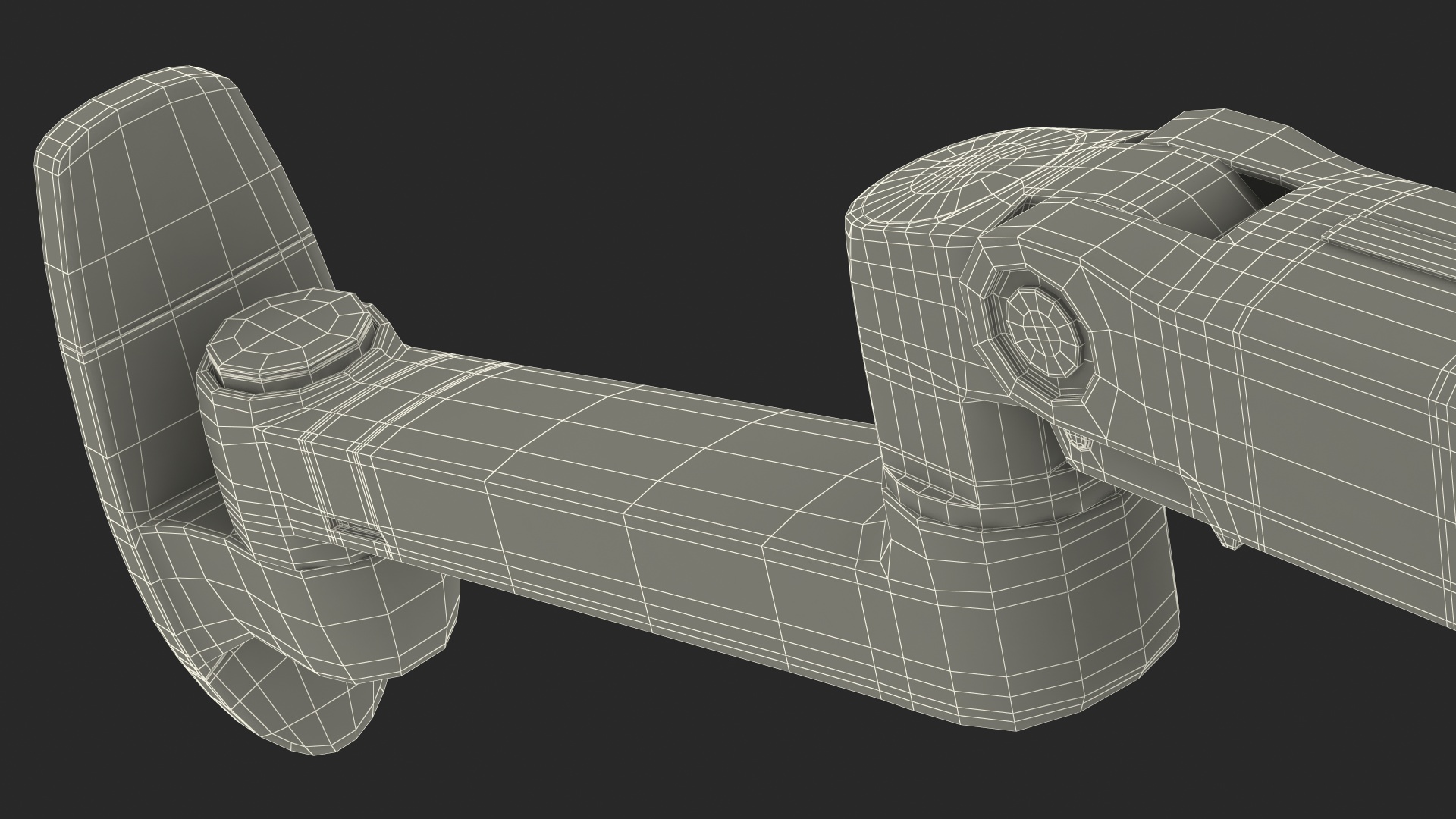 Ergotron LX Wall Mount Monitor Arm 3D model