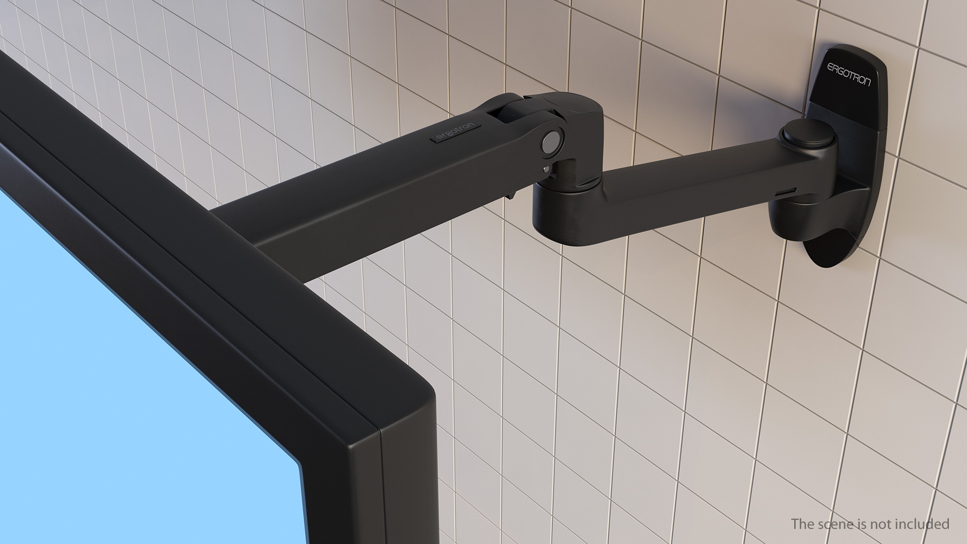 Ergotron LX Wall Mount Monitor Arm 3D model