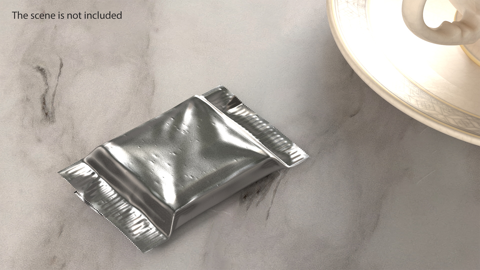 Chocolate Square Package 3D model