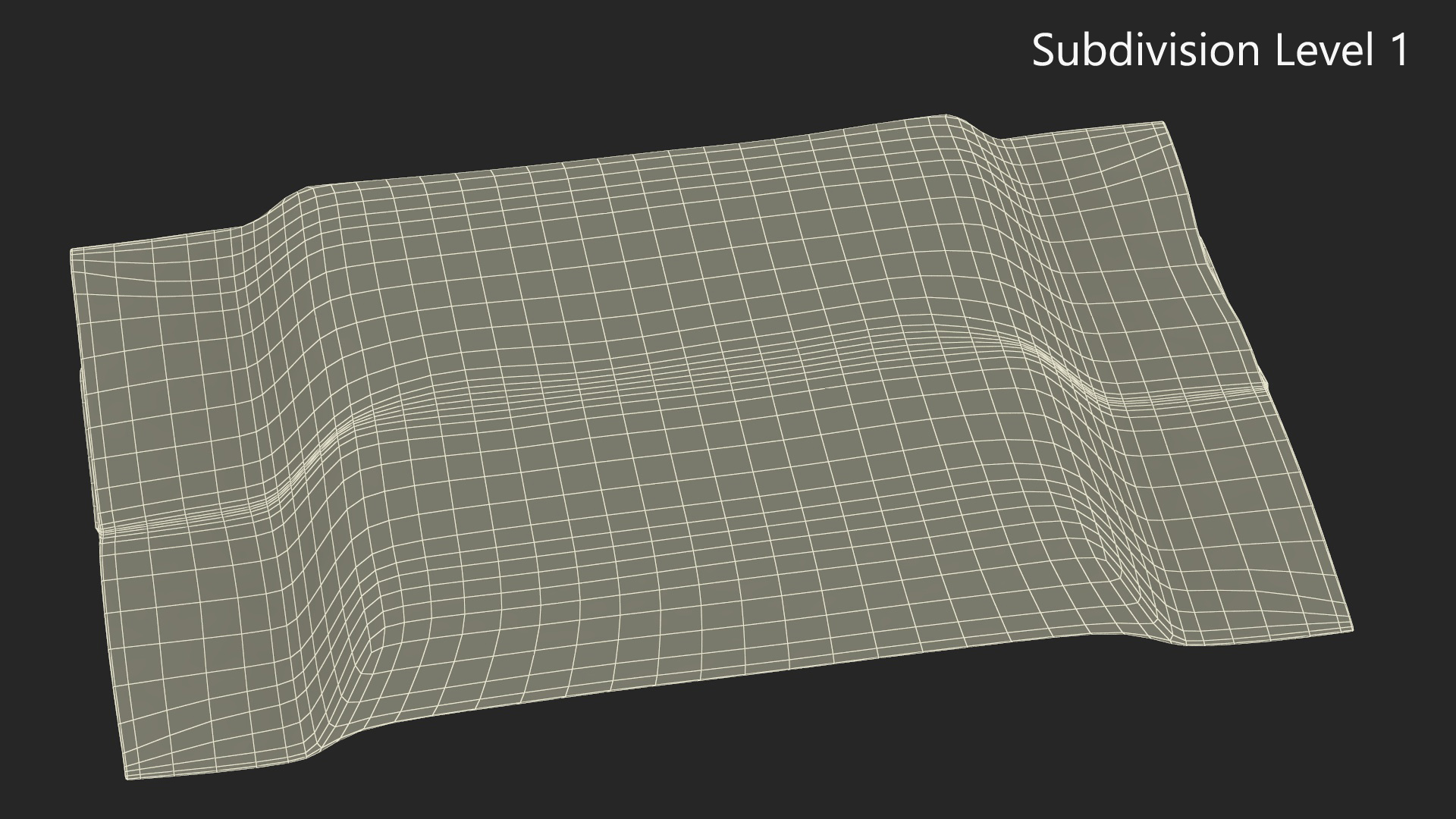 Chocolate Square Package 3D model
