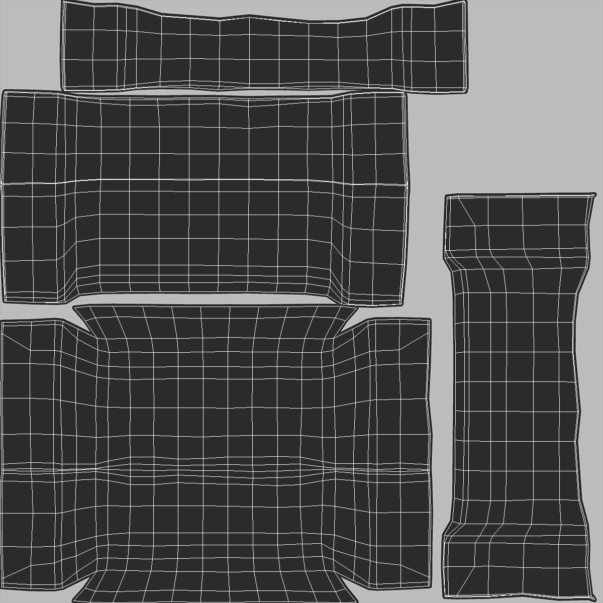 Chocolate Square Package 3D model