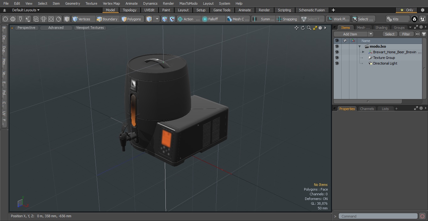 3D Brewart Home Beer Brewing Machine model