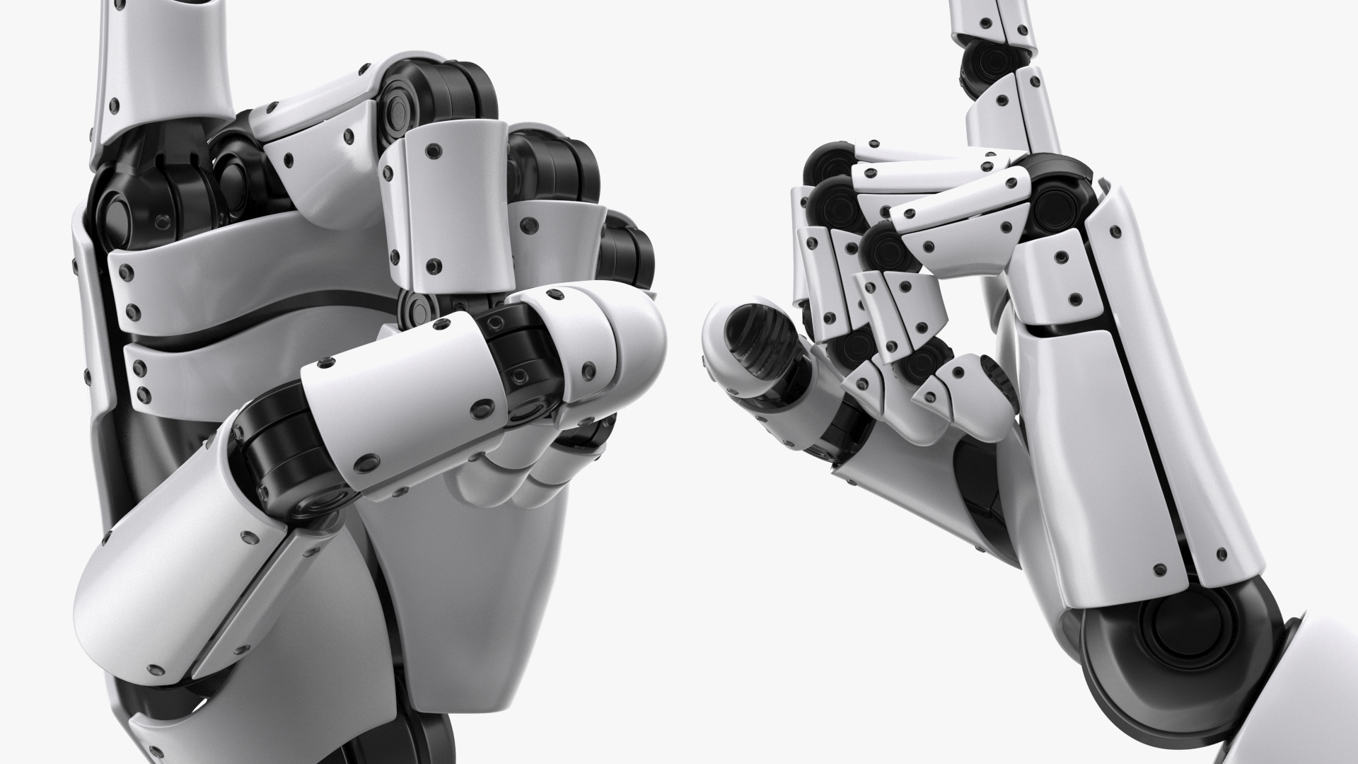 Cyborg Hand Rigged for Cinema 4D 3D