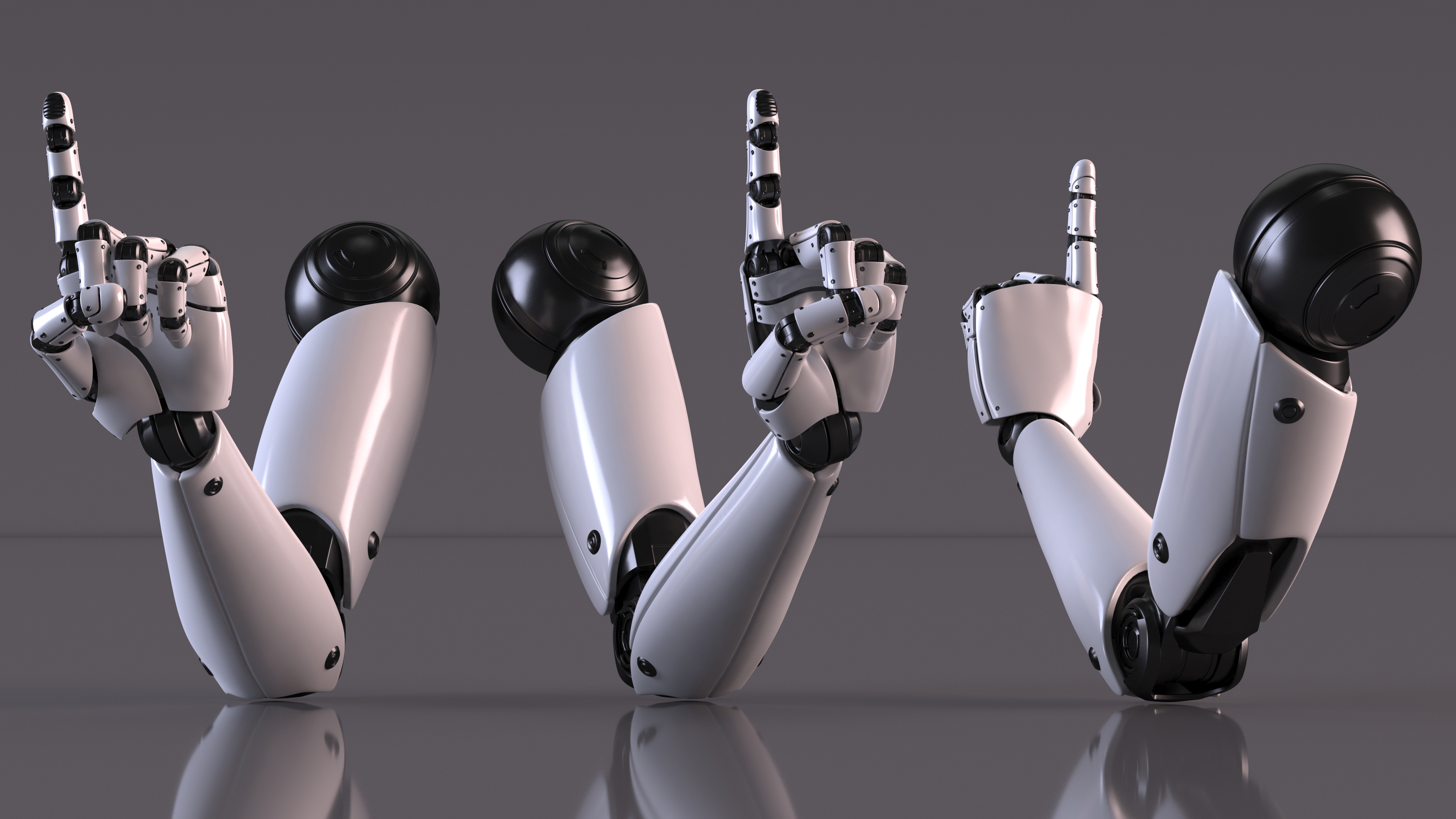 Cyborg Hand Rigged for Cinema 4D 3D