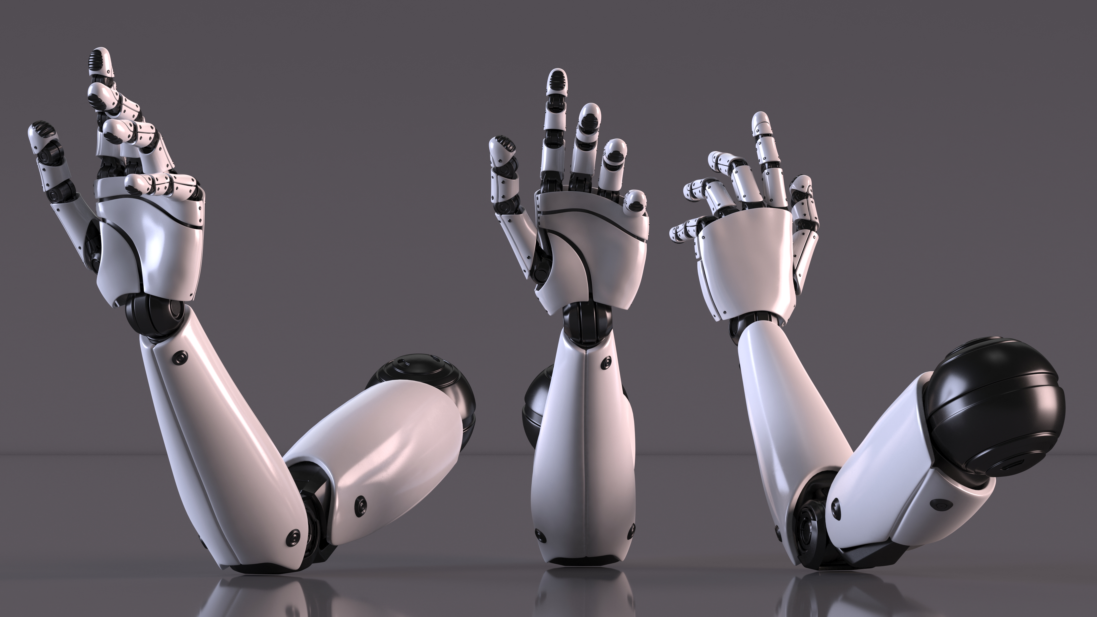 Cyborg Hand Rigged for Cinema 4D 3D