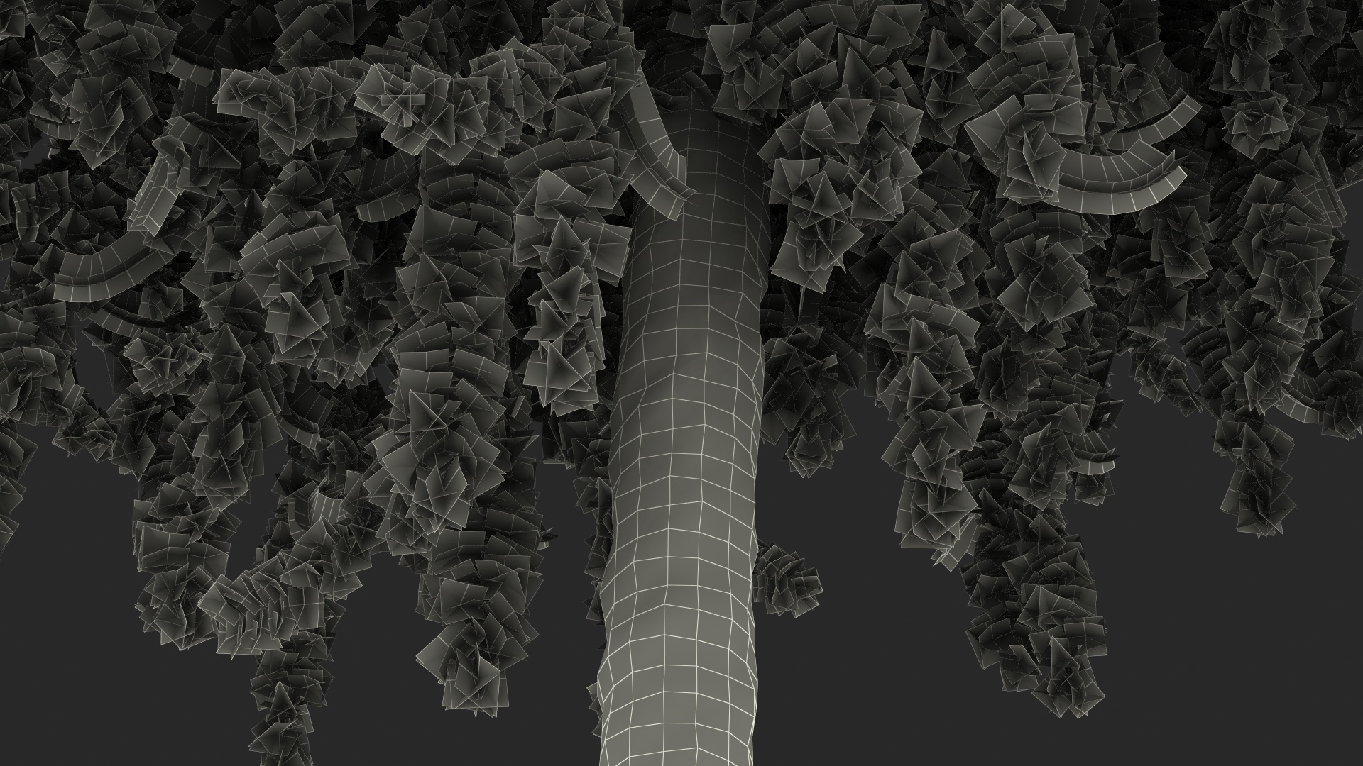 3D Weeping Larix Kaempferi model