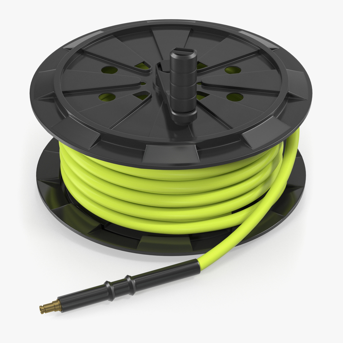 Garden Hose Wound 3D Model