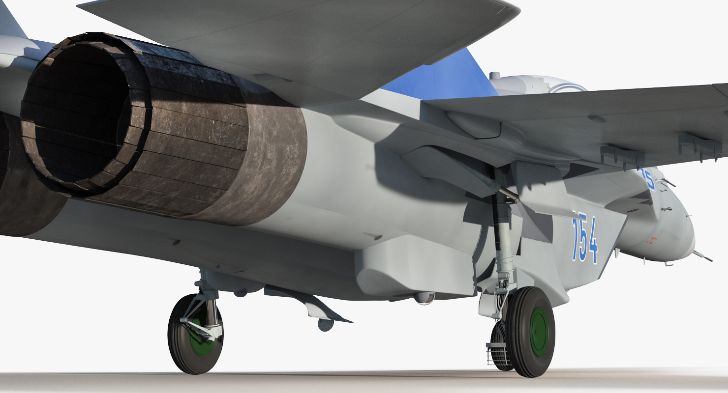 3D model Fighter Mikoyan MiG 35 or Fulcrum F