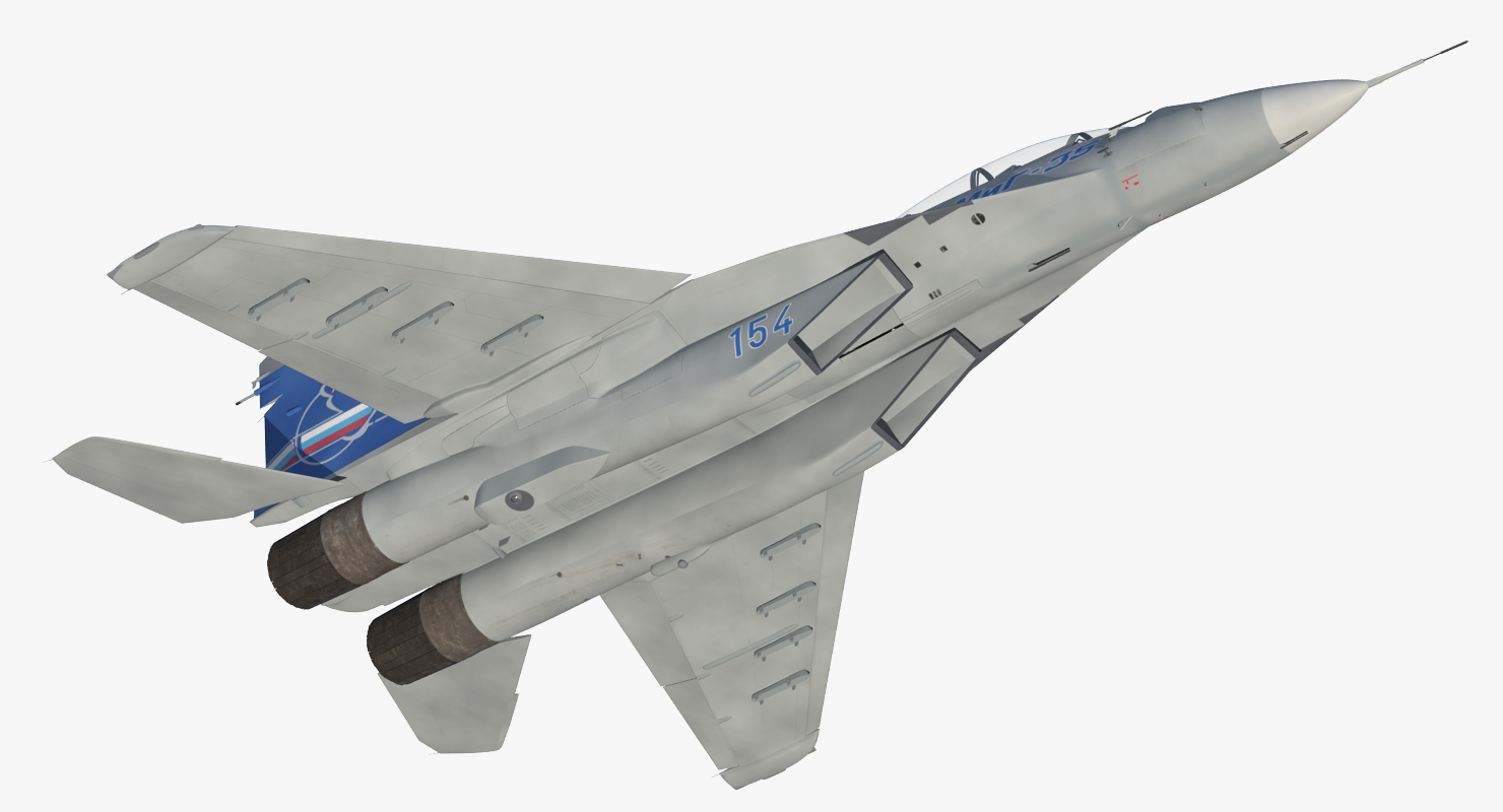 3D model Fighter Mikoyan MiG 35 or Fulcrum F