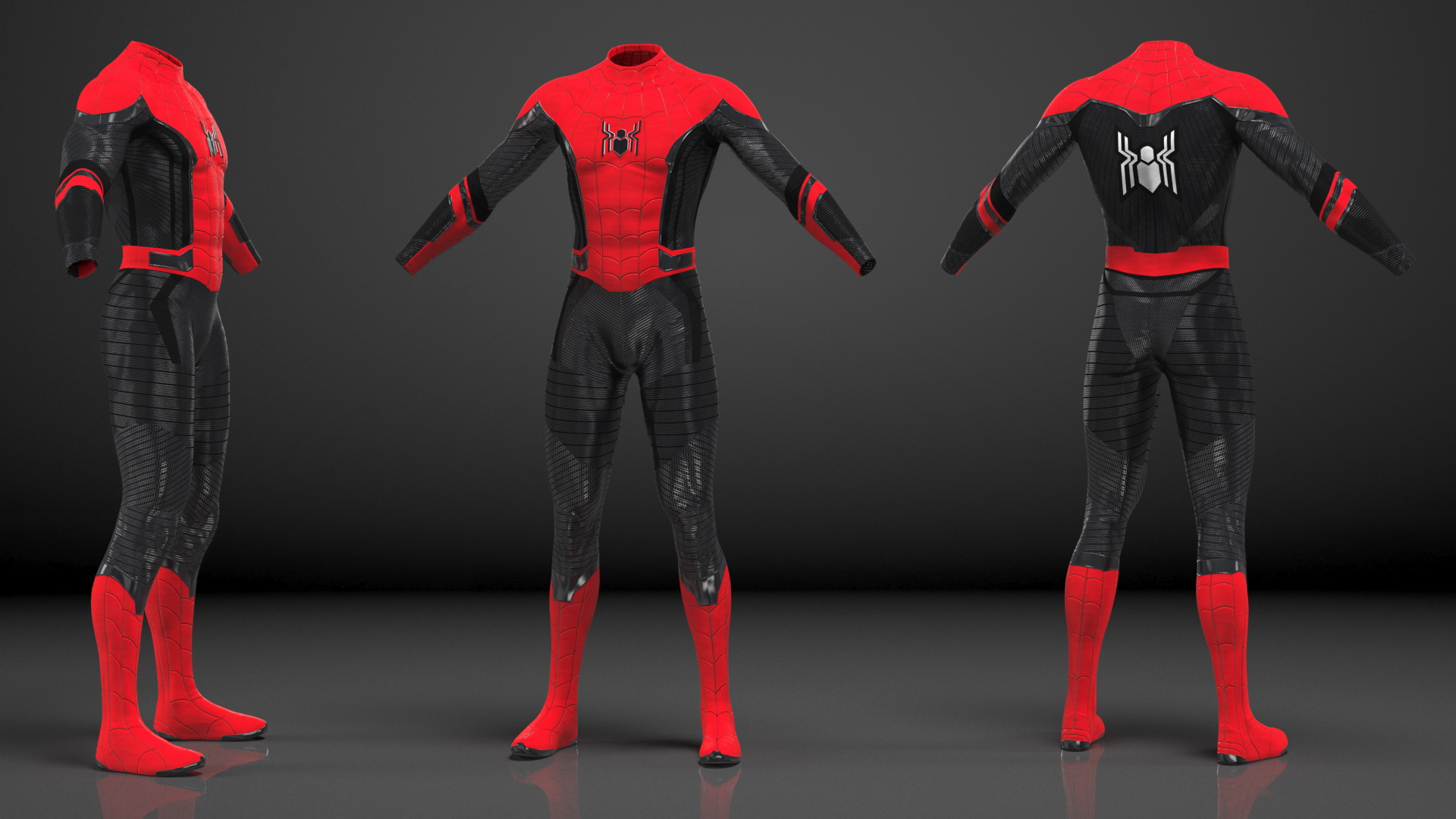 3D model Spider Man Suit