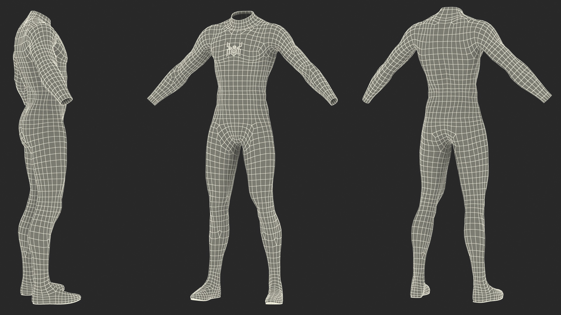 3D model Spider Man Suit