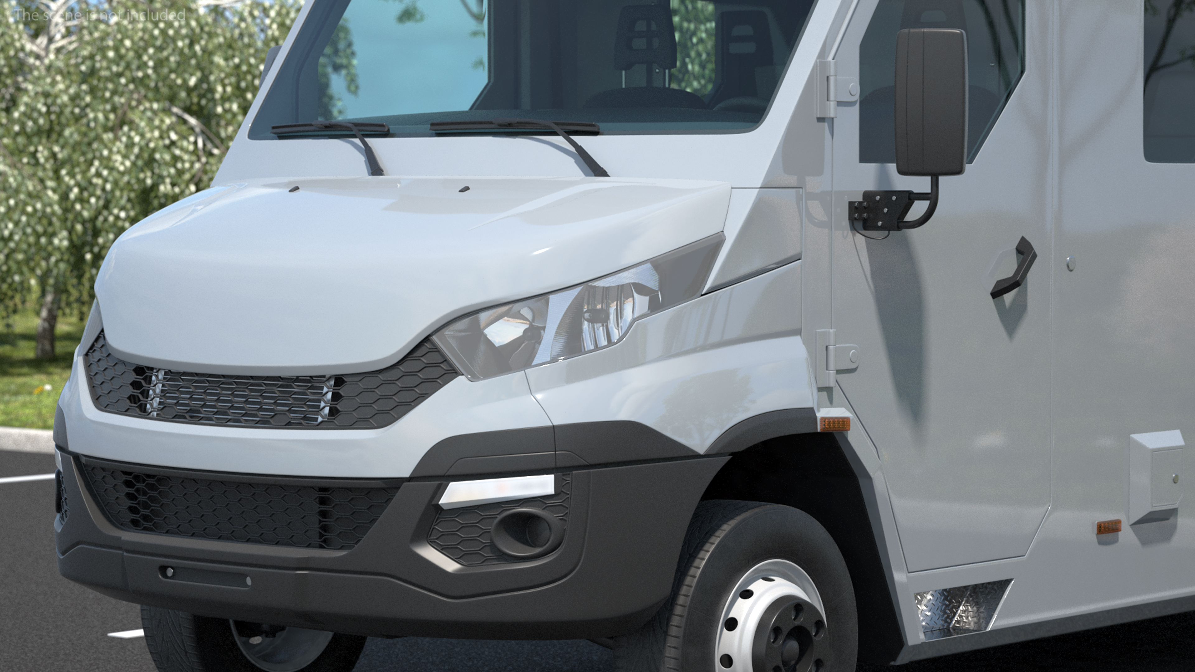 3D Armored Cash Transport Car
