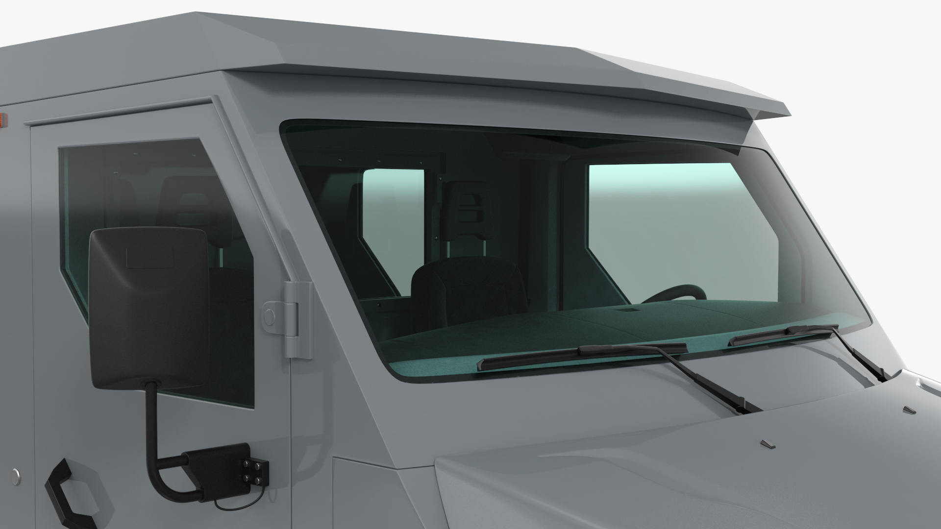 3D Armored Cash Transport Car