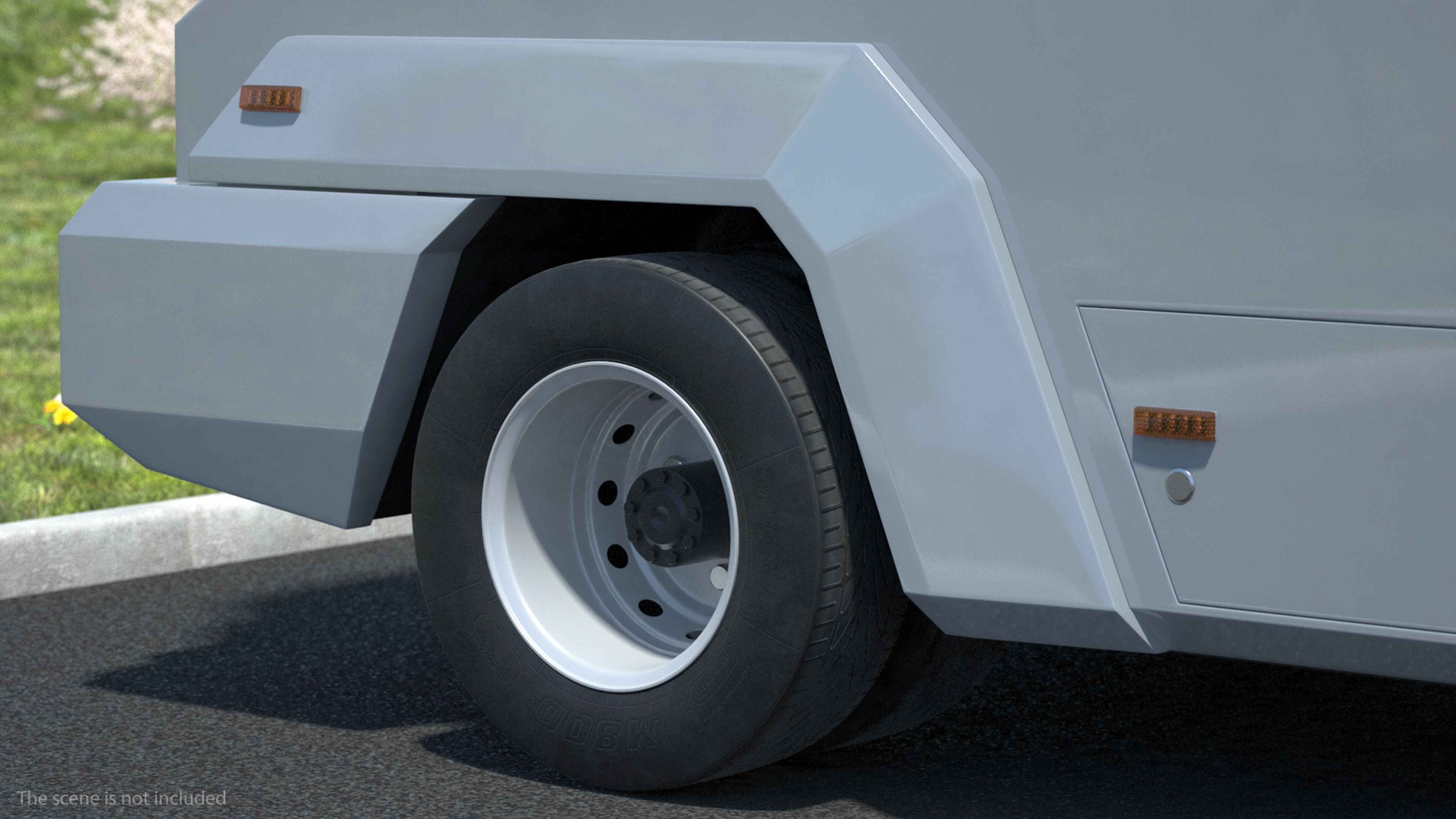 3D Armored Cash Transport Car