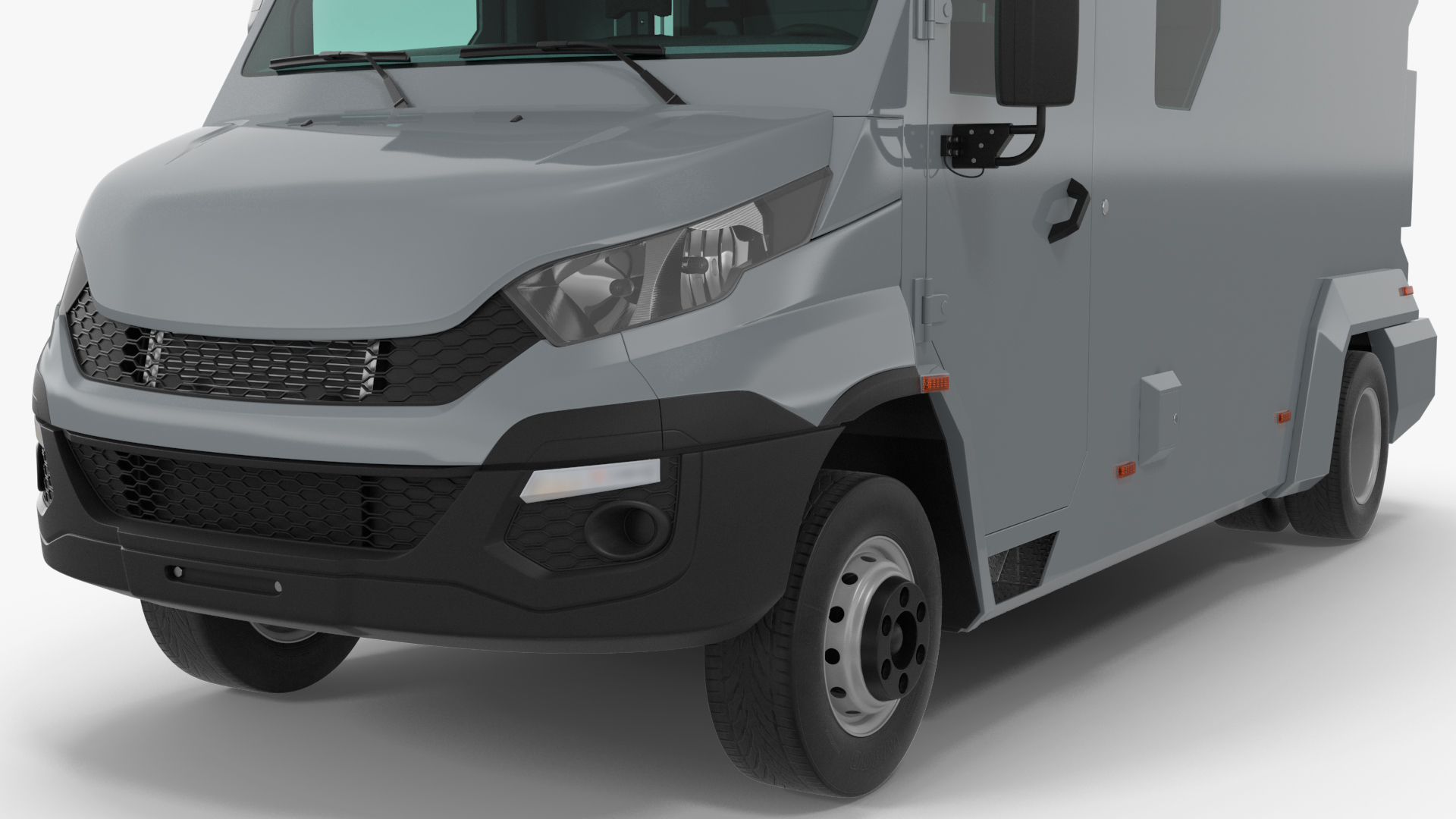 3D Armored Cash Transport Car